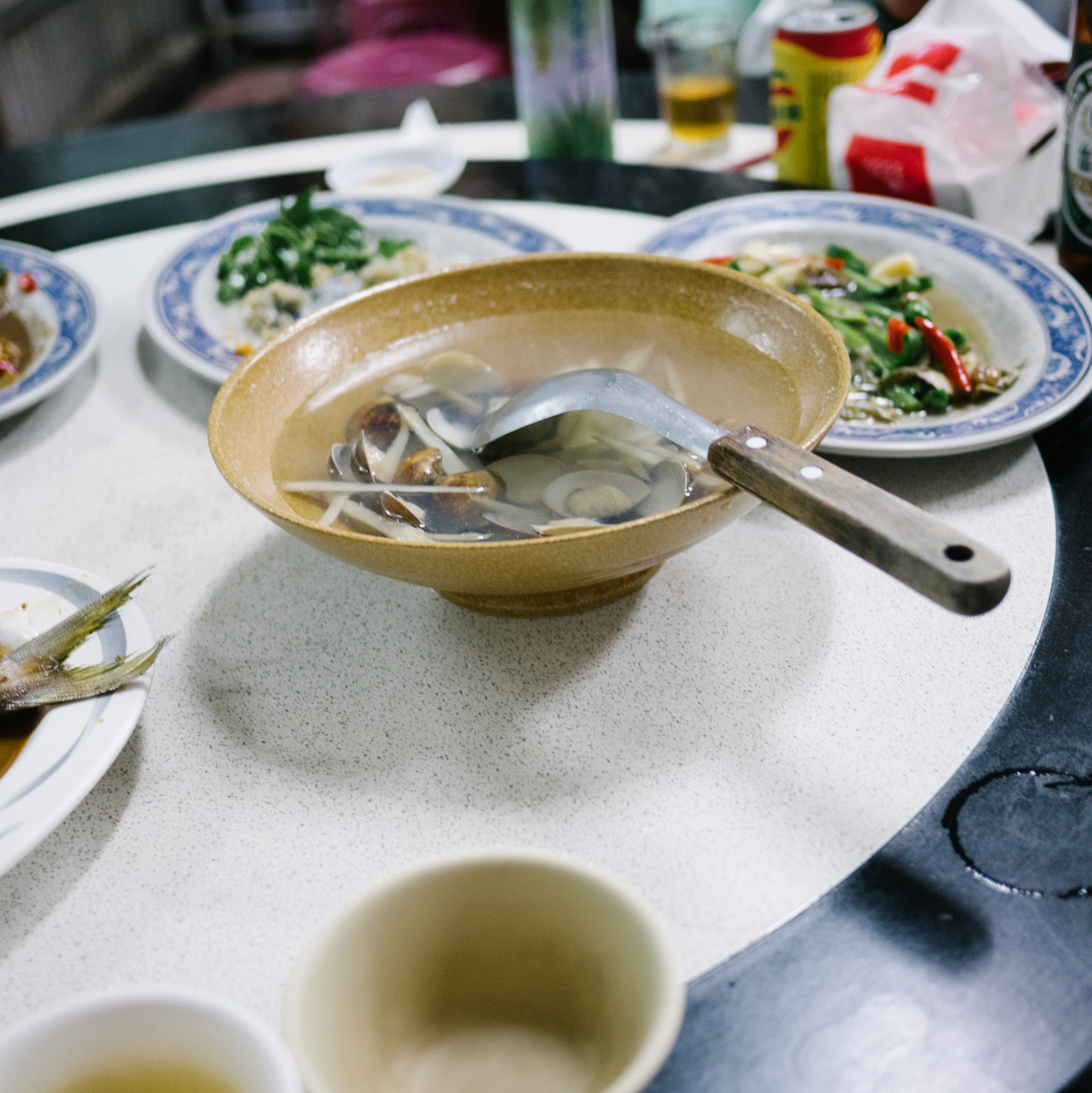 La soupe est toujours le dernier plat