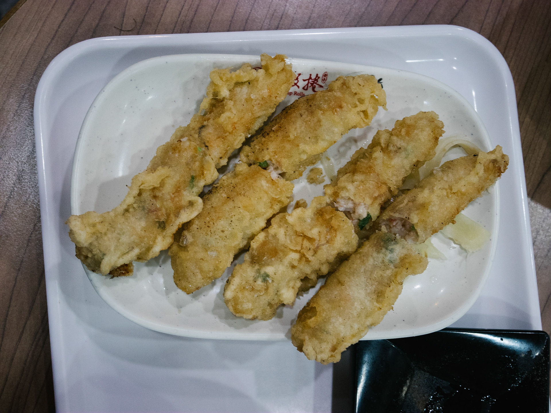 Les rolls de crevette