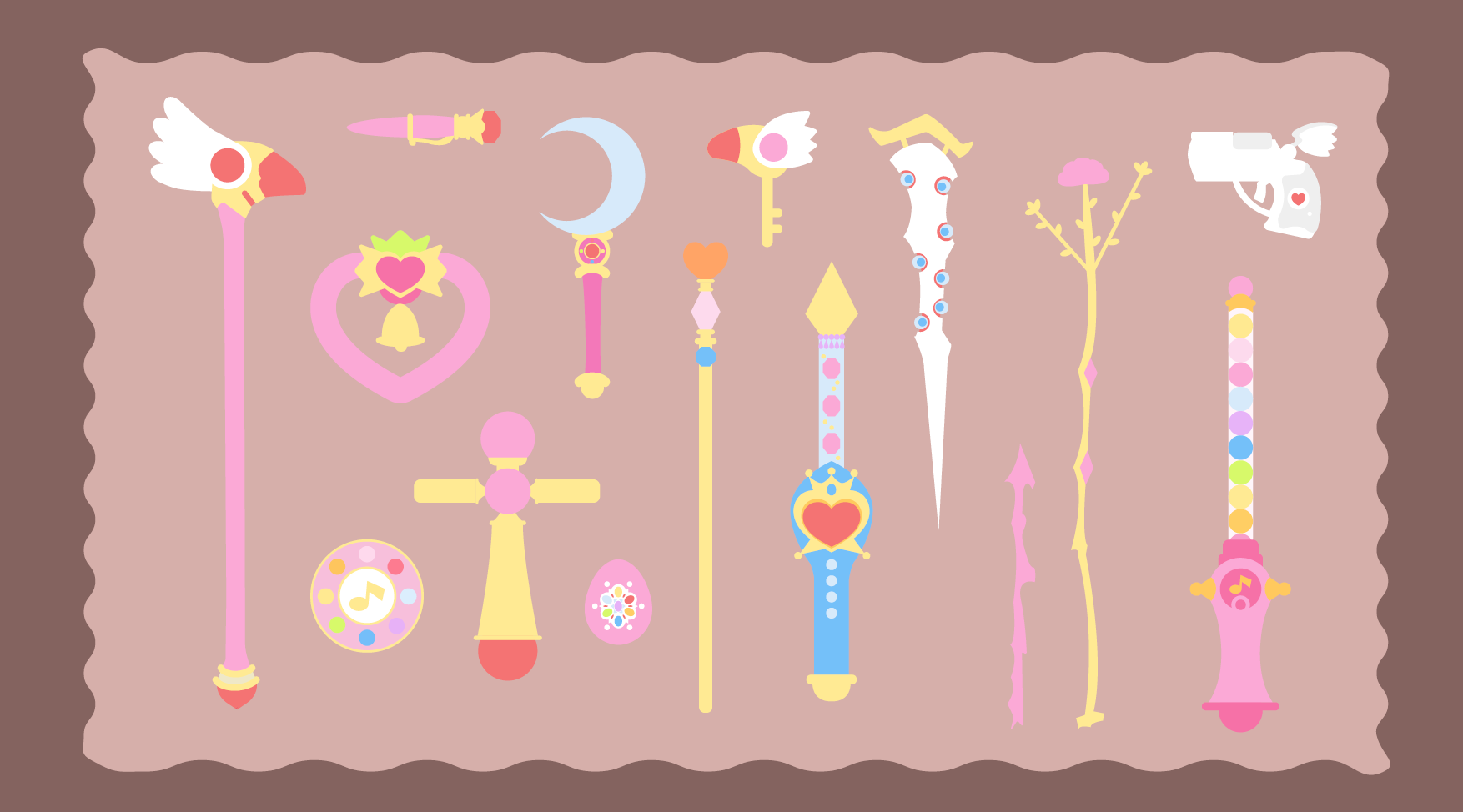 Wallpaper Design for Magical Meeting, 2019