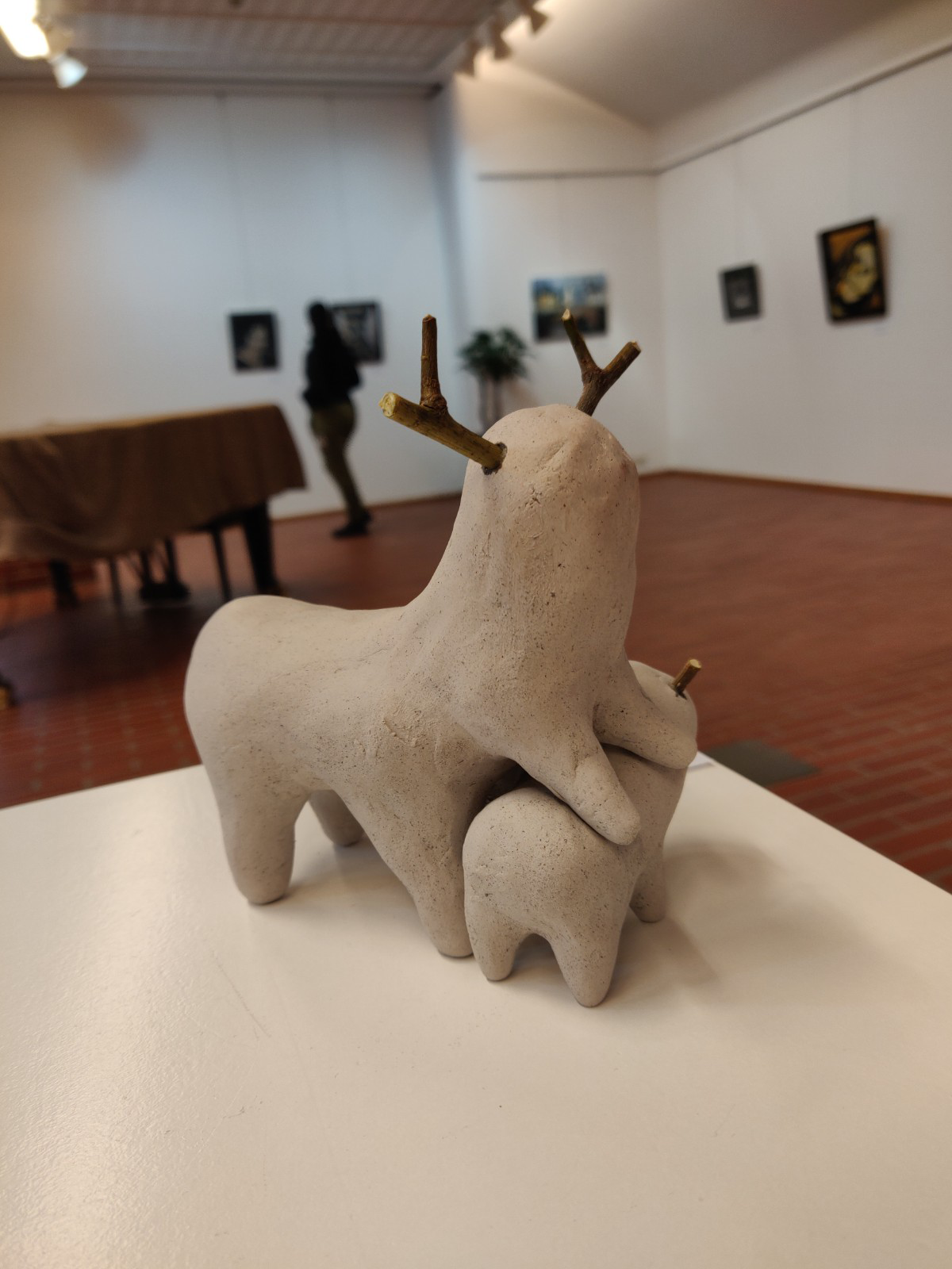 Unconditional love, ceramics, 2021