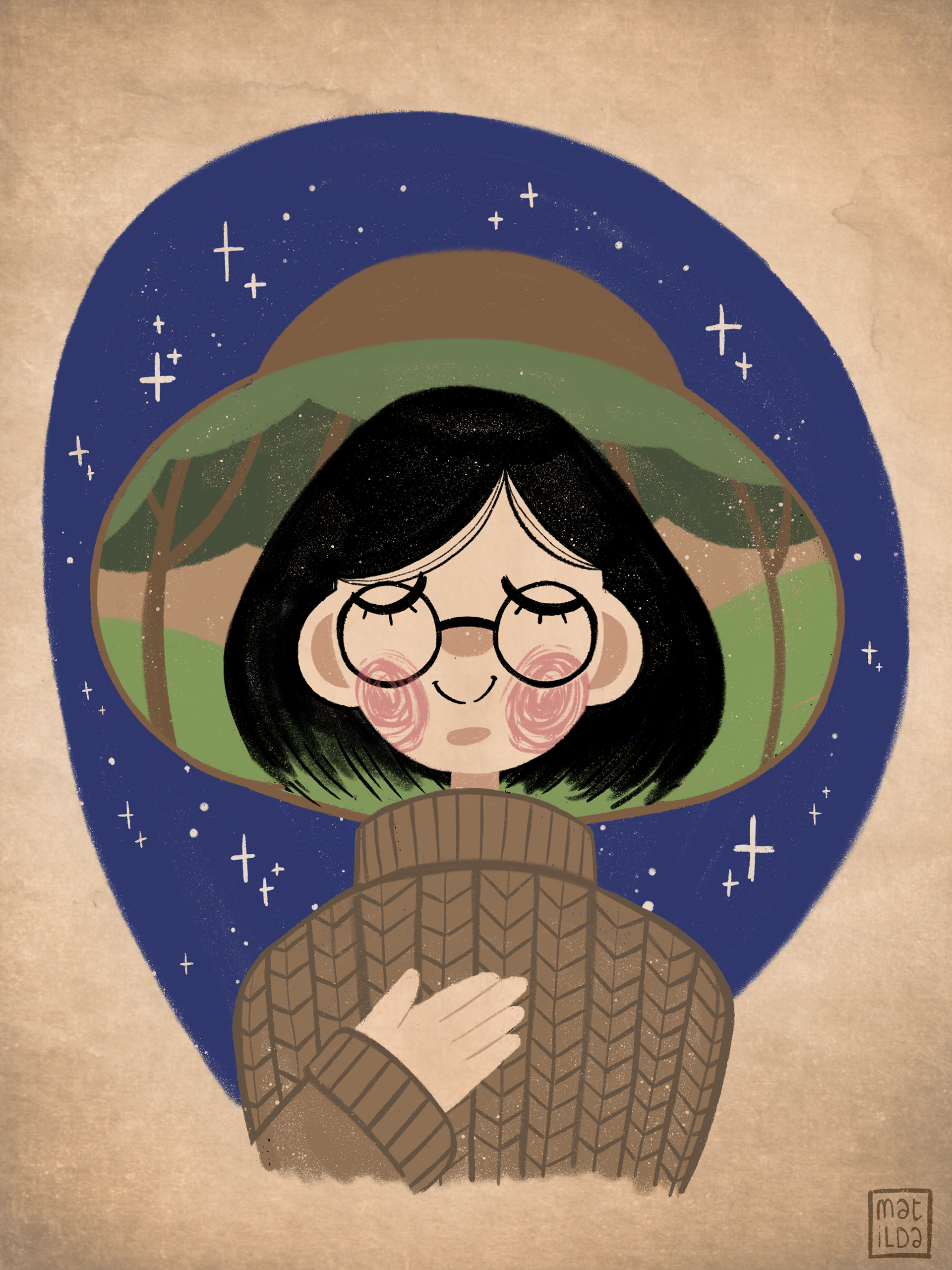 Postcard design to contest