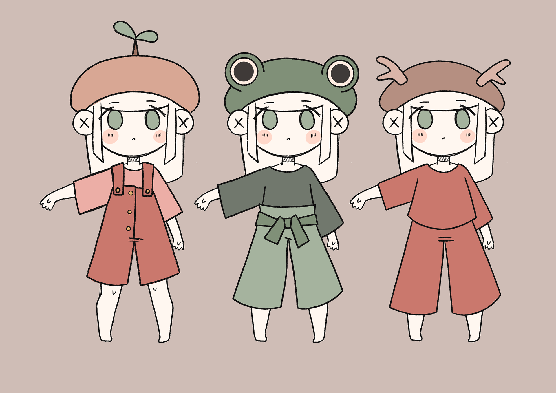 Lastenvaatemalliston luonnos