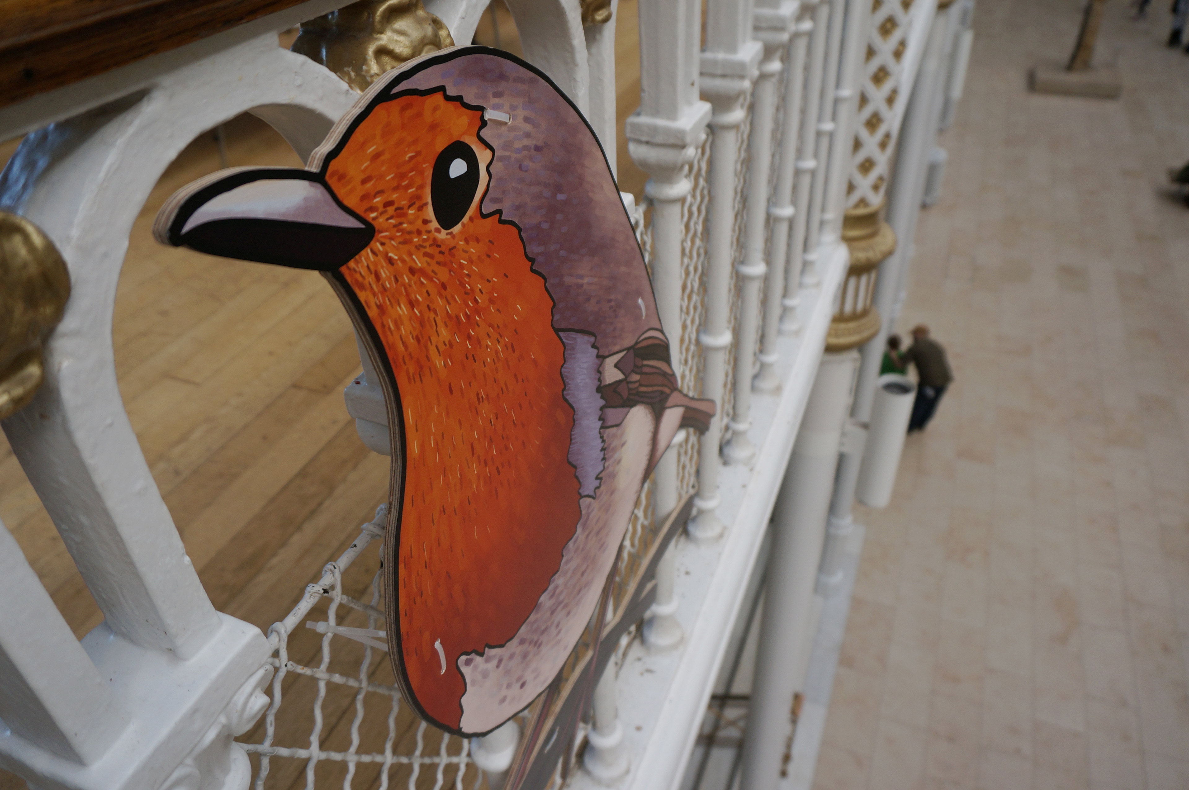 The Robin in the Grand Gallery