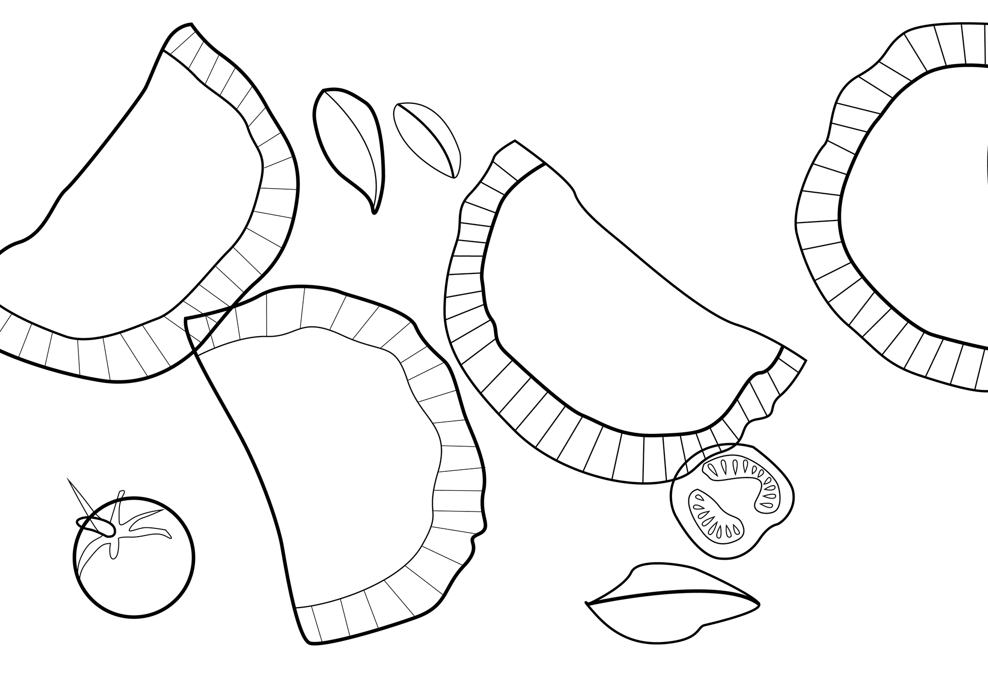 Panzerotti illustration