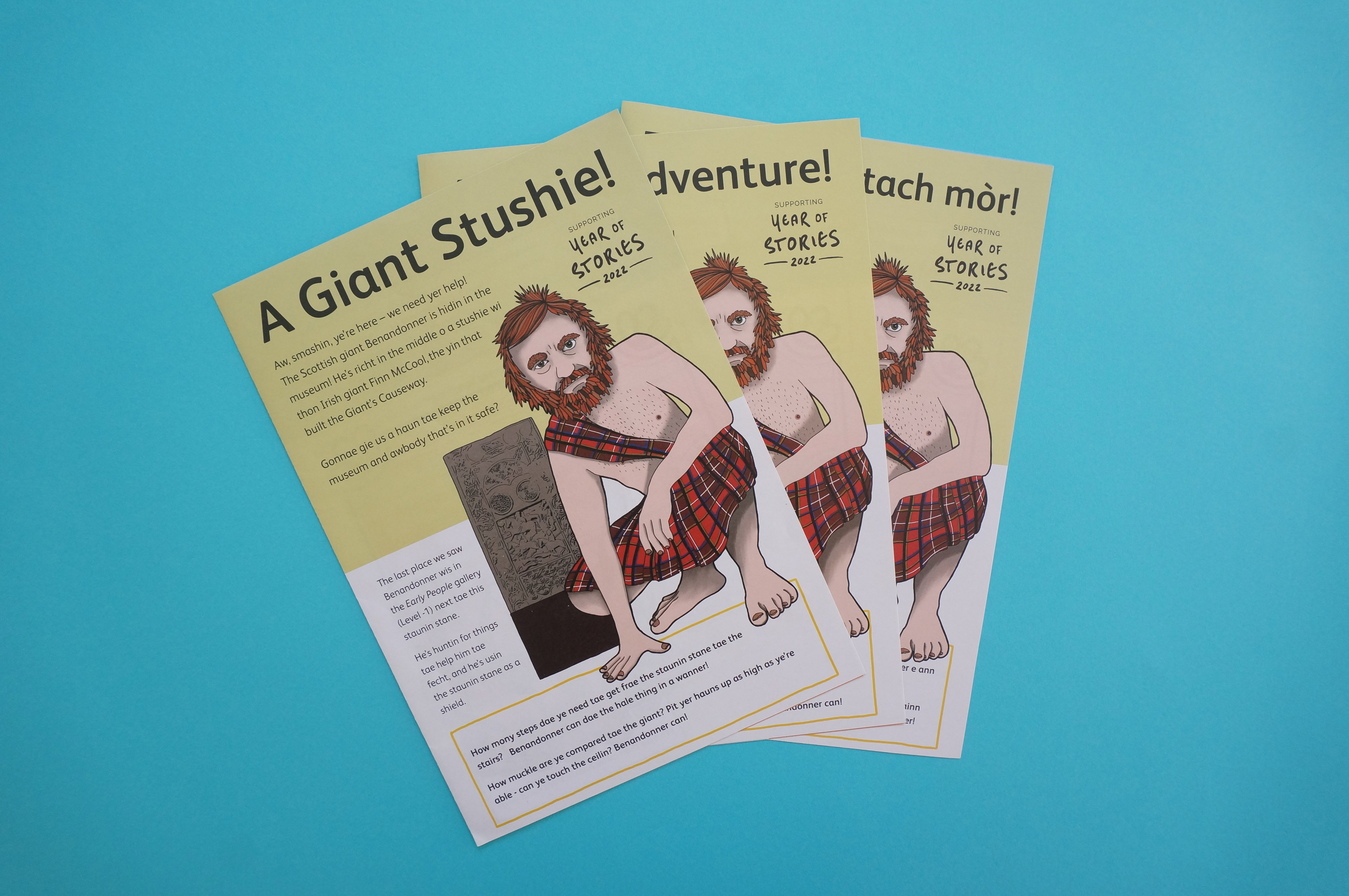 Versions in Scots, English and Gaelic