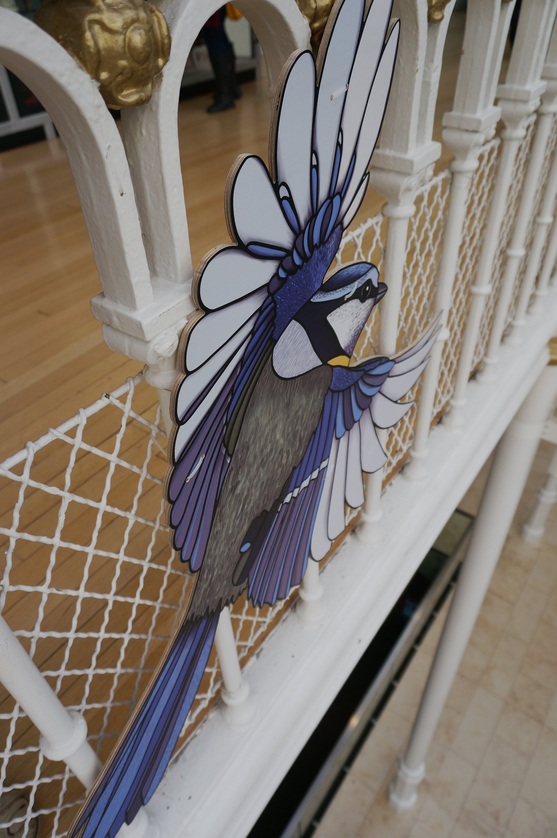 The Blue Tit in the Grand Gallery
