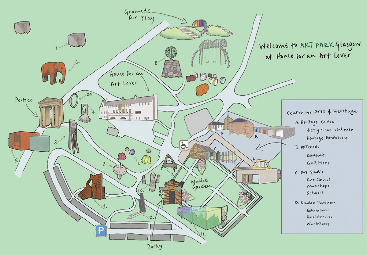 Artwork for the map