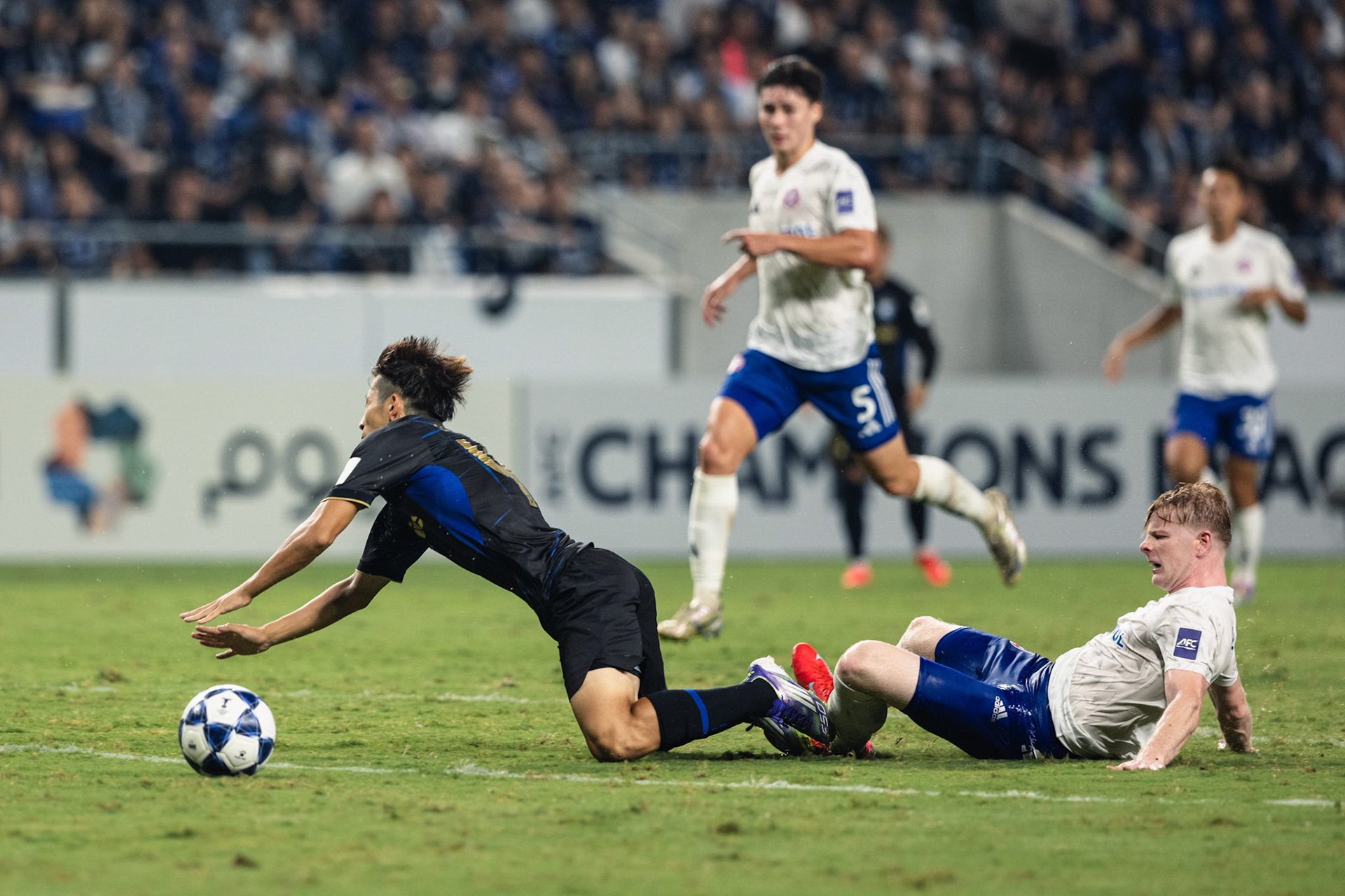 OSAKA, Japan - SEPTEMBER  17:  during AFC Champions League 2 - Gamba Osaka vs Eastern FC at Suita City Football Stadium on September 17, 2025 in Osaka, Japan, (Photo by Jack Ng/Jack.8th)