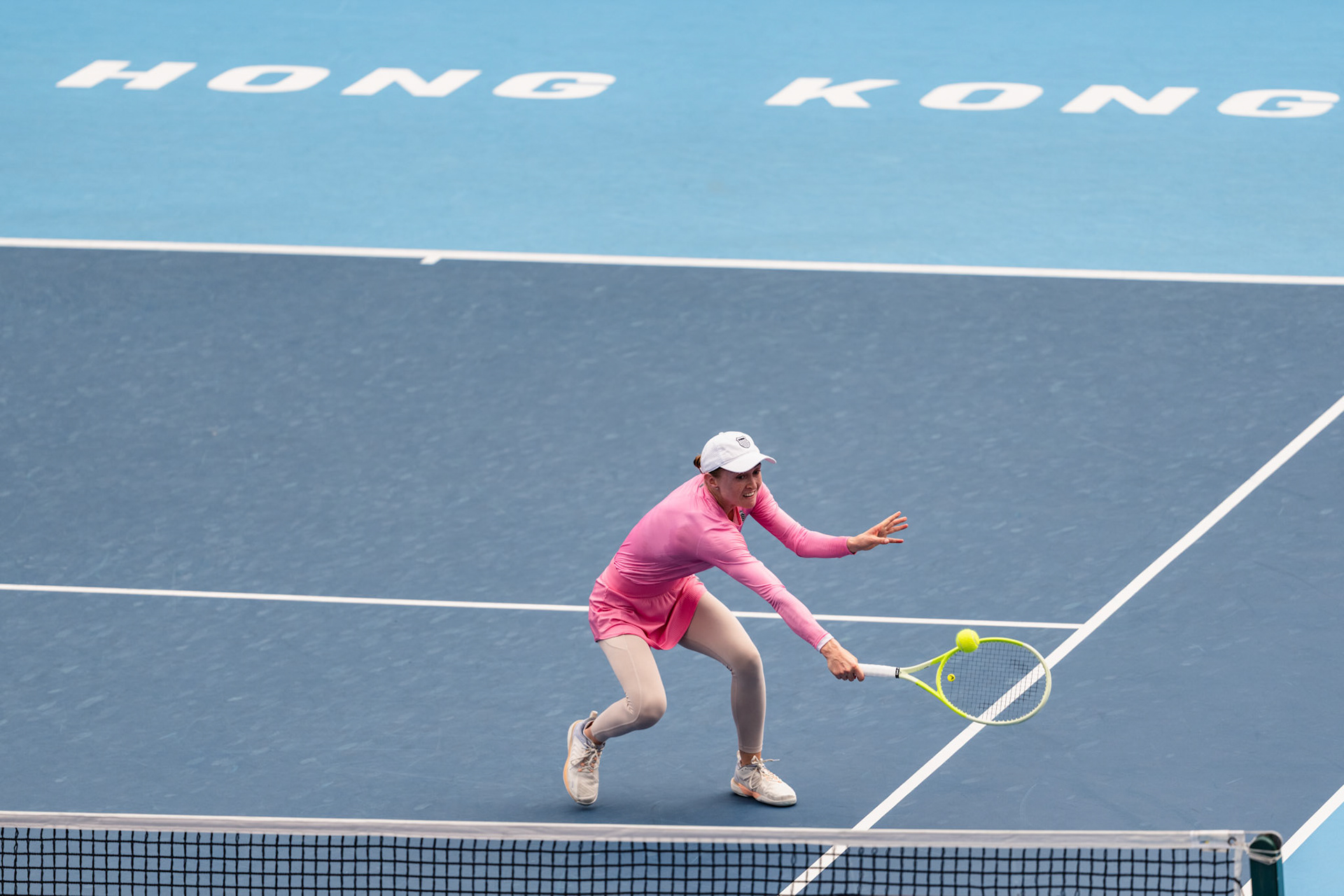 HONG KONG, China - Kamilla RAKHIMOVA and Aliaksandra SASNOVICH of Russia play against Momoko KOBORI of Japan and Peangtarn PLIPUECH of Thailand during WTA 250 - Prudential Hong Kong Tennis Open at Victoria Park Tennis Court on October 31, 2025 in Hong Kong, China, (Photo by Jack Ng/Alamy Live News)