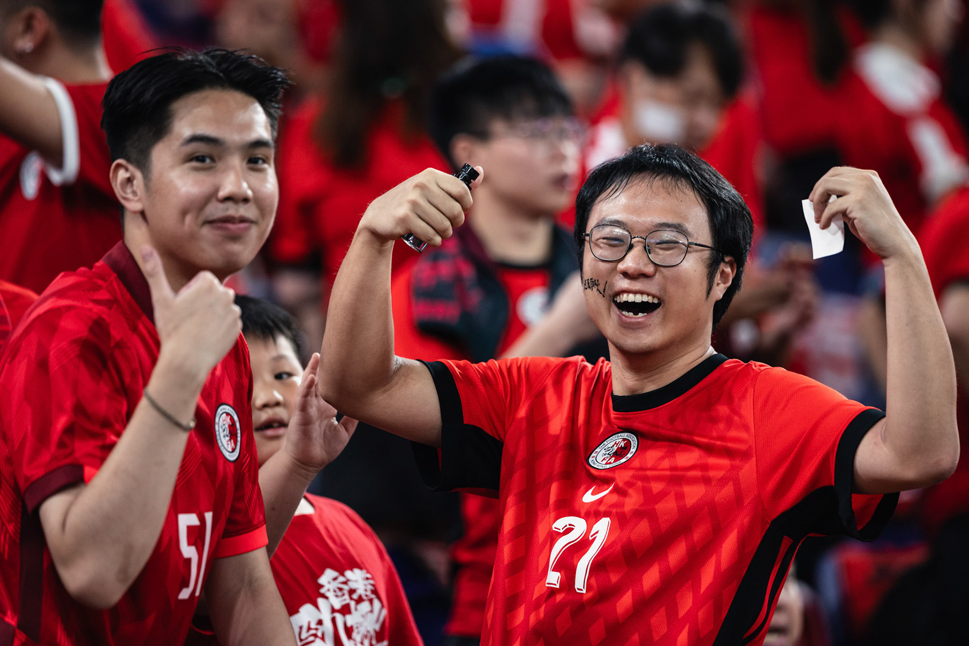 HONG KONG, China - OCTOBER  14:  during 2027 Asian Cup Qualifers - Hong Kong, China vs Bangladesh at Kai Tak Stadium on October 14, 2025 in Hong Kong, China, (Photo by Jack Ng/Pixel Images)