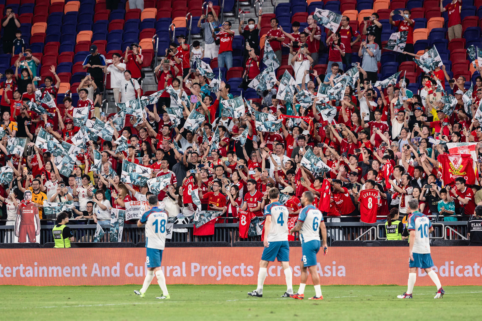 Kai Tak Stadium, HONG KONG, China - OCTOBER 18:  during Red on Red 2025 at Kai Tak Stadium on October 18, 2025 in Hong Kong, China, (Photo by Jack Ng/Jack Ng/Alamy Live News)