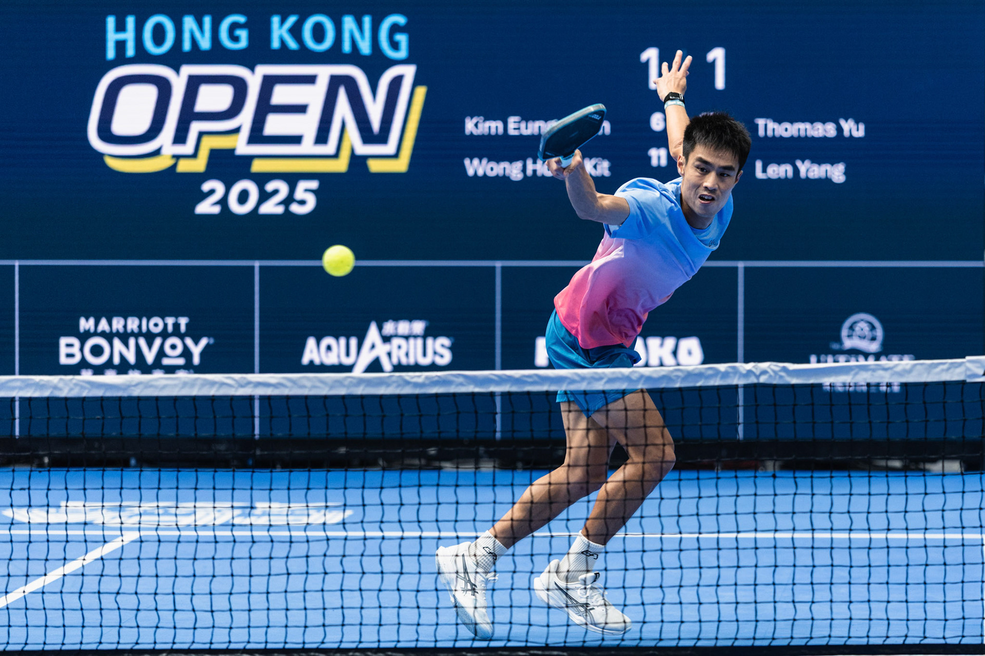 HONG KONG, China - AUGUST  24:  during Pickleball Tour Asia - Hong Kong Open 2025 at Kai Tak Arena on August 24, 2025 in Hong Kong, China, (Photo by Jack Ng/Jack8th.com)