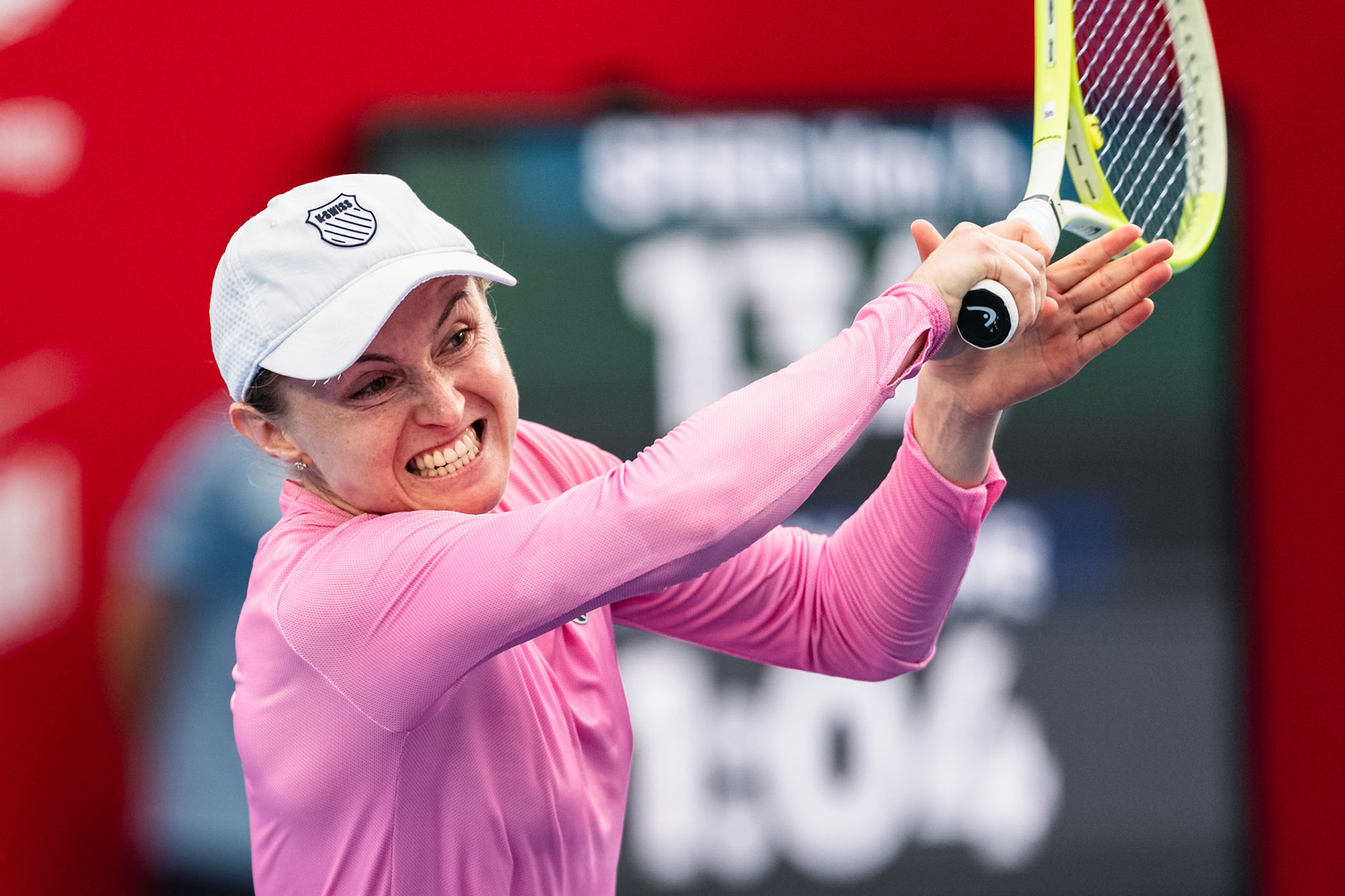 HONG KONG, China - Kamilla RAKHIMOVA and Aliaksandra SASNOVICH of Russia play against Momoko KOBORI of Japan and Peangtarn PLIPUECH of Thailand during WTA 250 - Prudential Hong Kong Tennis Open at Victoria Park Tennis Court on October 31, 2025 in Hong Kong, China, (Photo by Jack Ng/Alamy Live News)