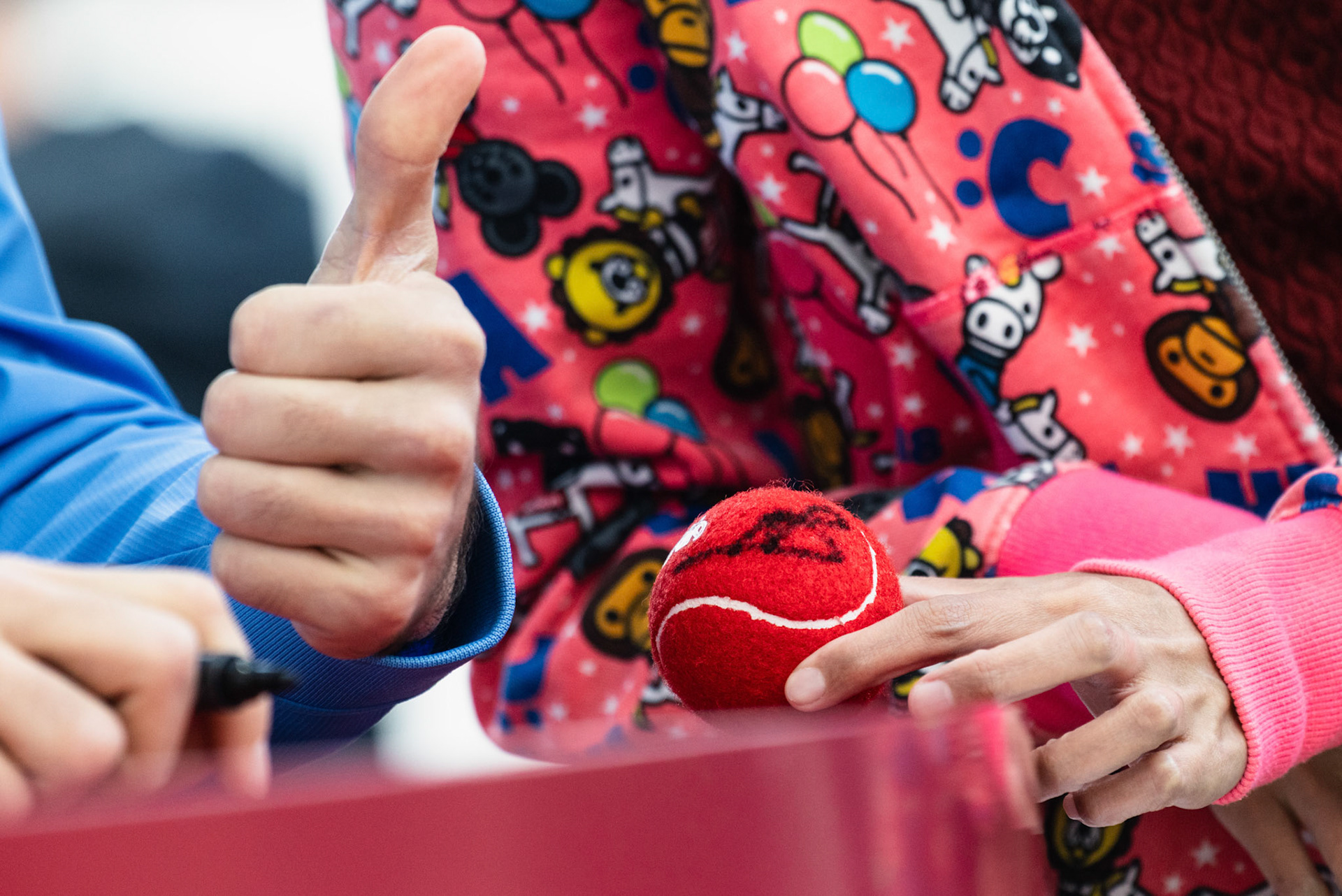 HONG KONG, China - JANUARY 04: Nuno Borges of Portugal during autograph session of the Bank of China Hong Kong Tennis Open 2026 (ATP 250) at Victoria Park Tennis Centre Court on January 4, 2026 in Hong Kong, China, (Photo by Jack Ng/Alamy Live News)