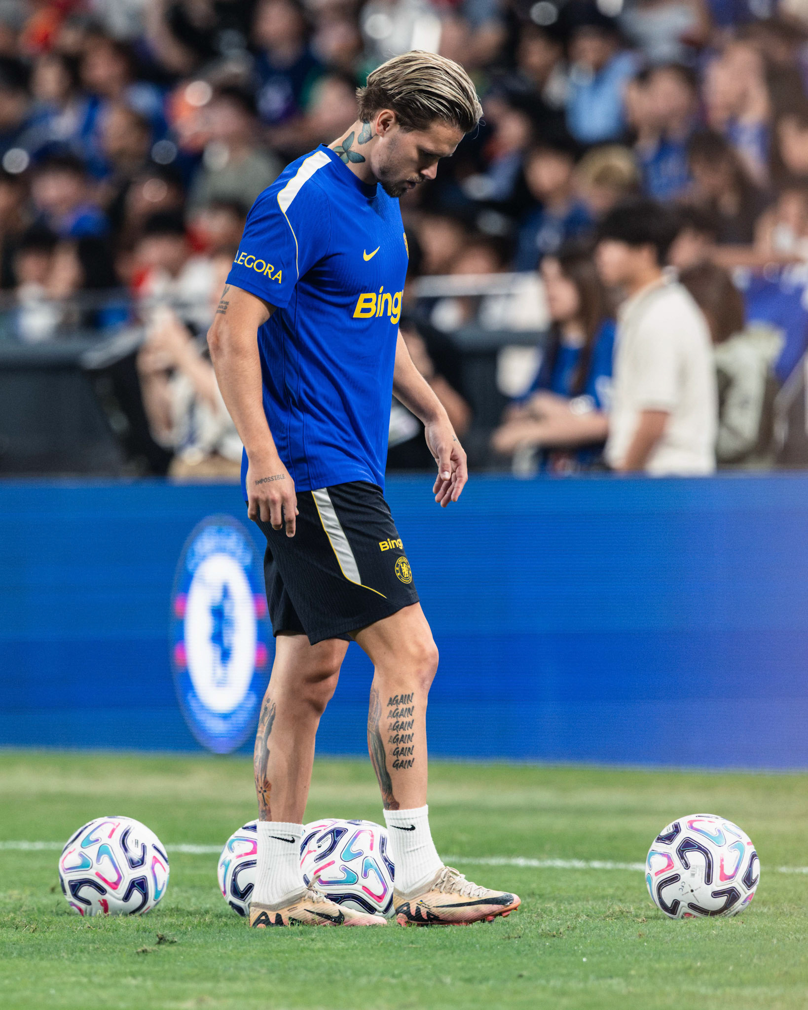 HONG KONG, China - AUGUST  04:  during Hong Kong Football Festival (HKFF) 2026 Pre-match press conference and open training of Chelsea vs Juventus at Kai Tak Stadium on August 4, 2026 in Hong Kong, China, (Photo by Jack Ng/Alamy Live News)