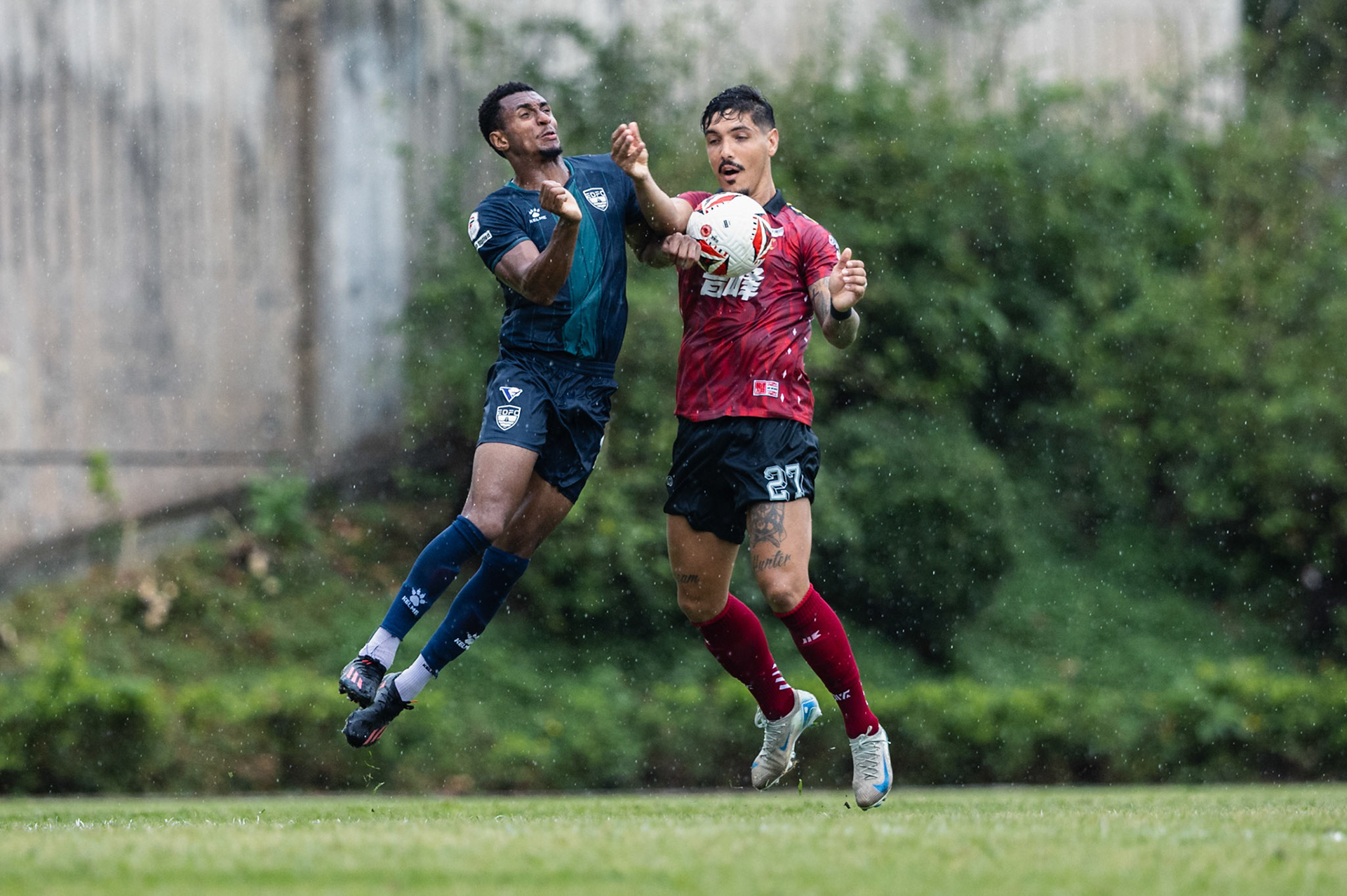 HONG KONG, China - OCTOBER  12:  during League Cup - Kowloon City vs Eastern District at Hammer Hill Road Sports Ground on October 12, 2025 in Hong Kong, China, (Photo by Jack Ng/Jack.8th)