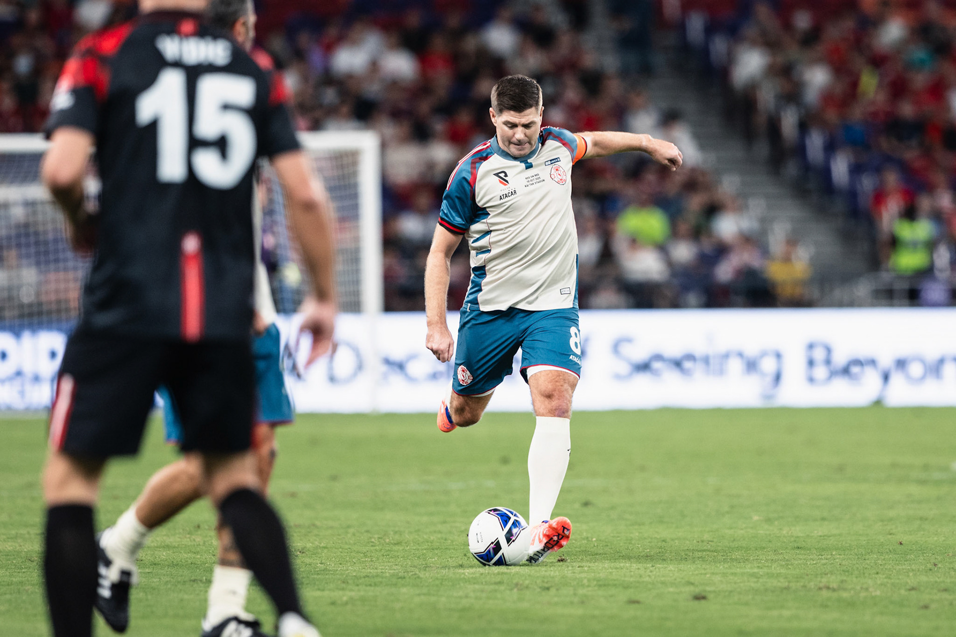 Kai Tak Stadium, HONG KONG, China - OCTOBER 18:  during Red on Red 2025 at Kai Tak Stadium on October 18, 2025 in Hong Kong, China, (Photo by Jack Ng/Jack Ng/Alamy Live News)