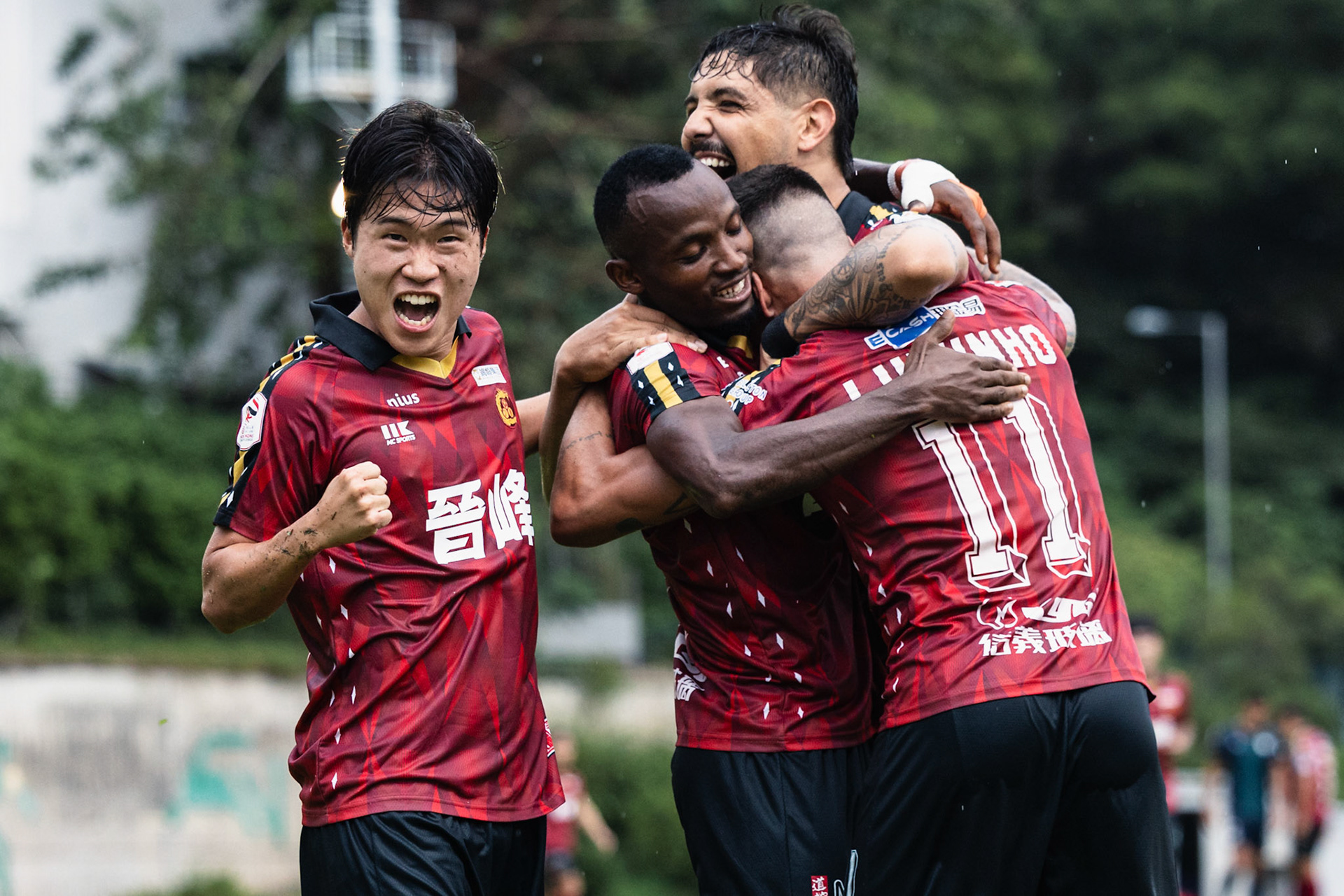 HONG KONG, China - OCTOBER  12:  during League Cup - Kowloon City vs Eastern District at Hammer Hill Road Sports Ground on October 12, 2025 in Hong Kong, China, (Photo by Jack Ng/Jack.8th)