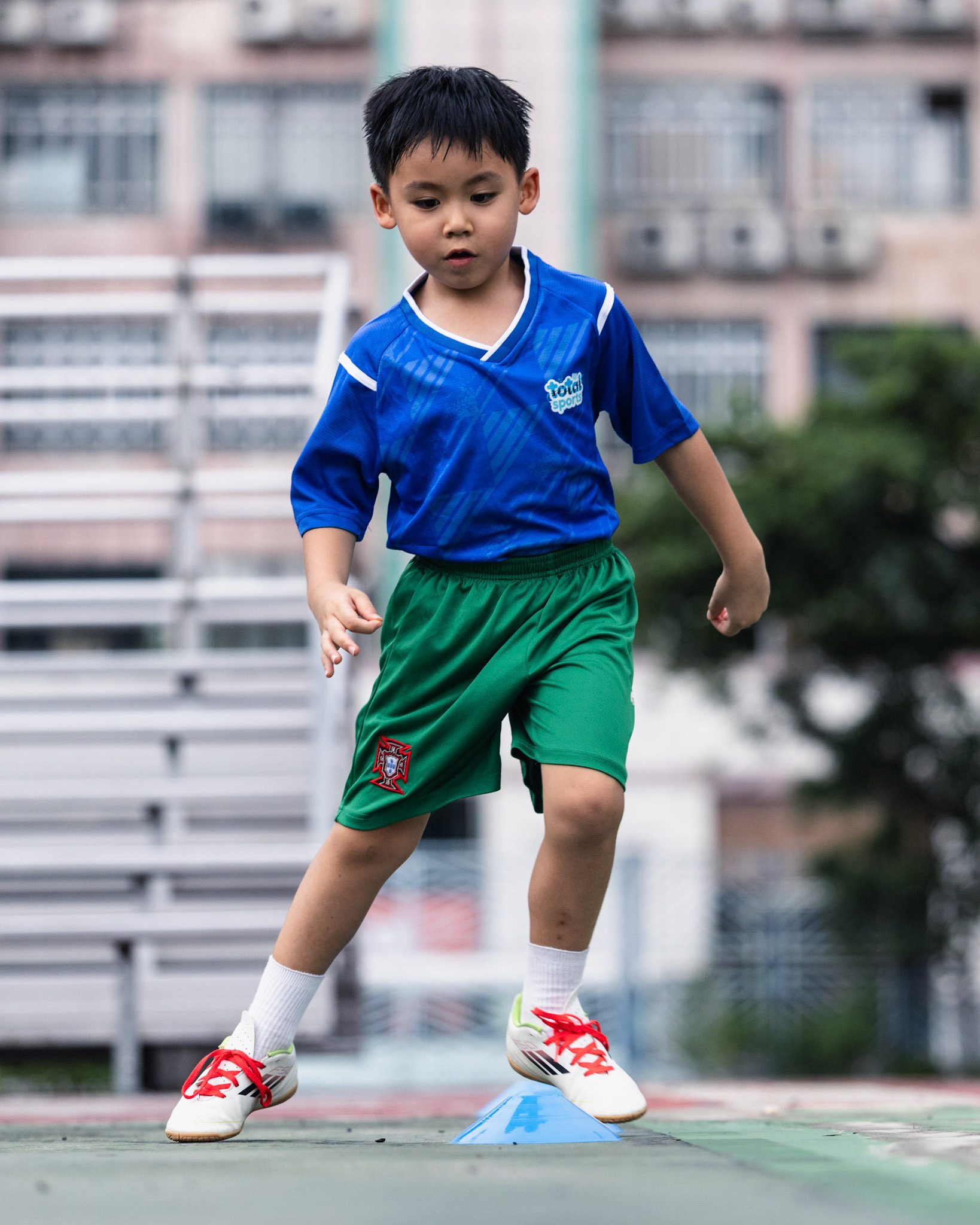 HONG KONG, China - AUGUST  18:  during Total Sports Academy Football Training at Yuen Long on August 18, 2025 in Hong Kong, China, (Photo by Jack Ng/Jack8th.com)