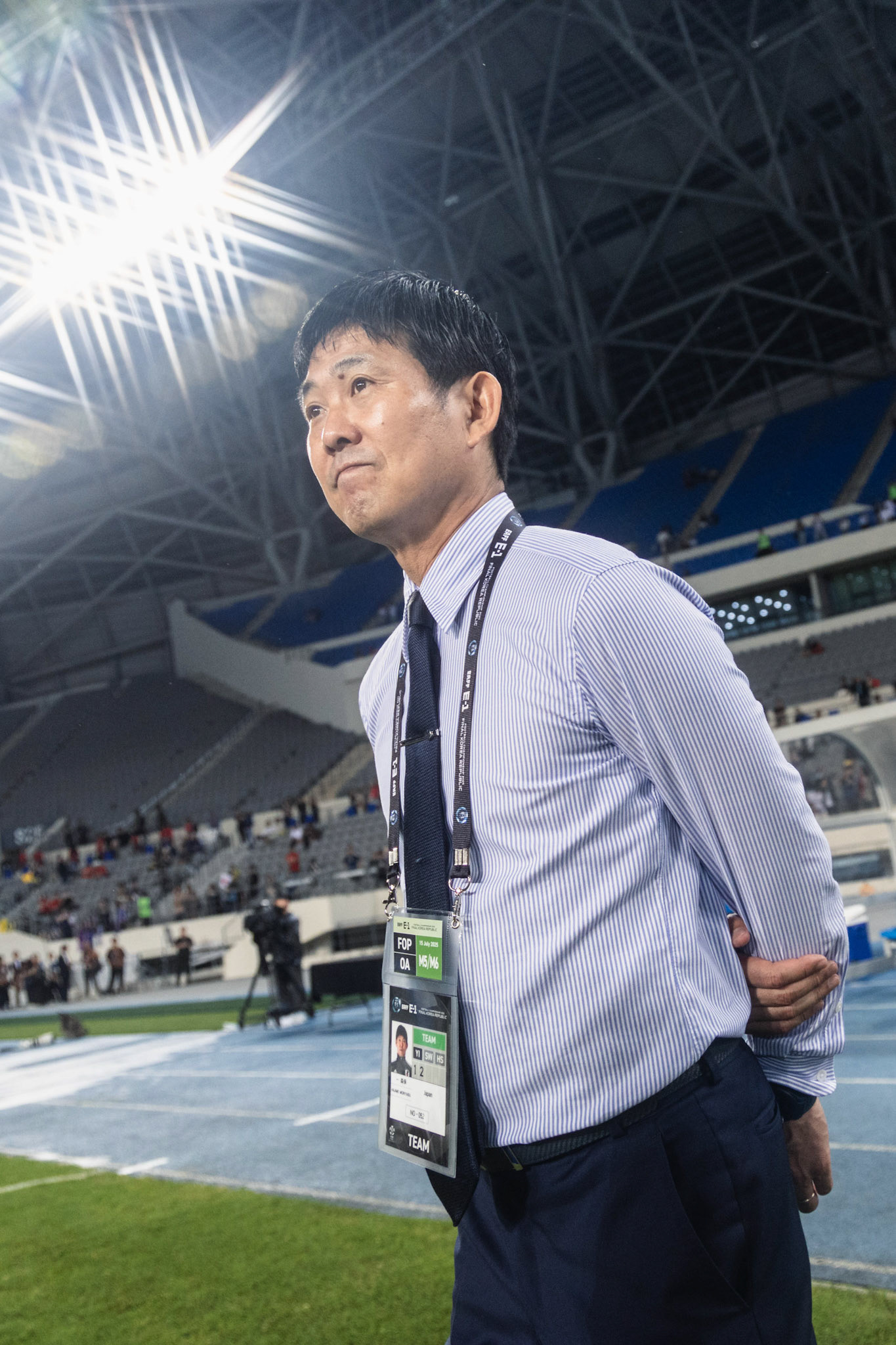 YONGIN, South Korea - JULY  15:  during EAFF E-1 Football Championship - South Korea vs Japan at Yongin Mireu Stadium on July 15, 2025 in Yongin, South Korea, (Photo by Jack Ng/Pixel Images)