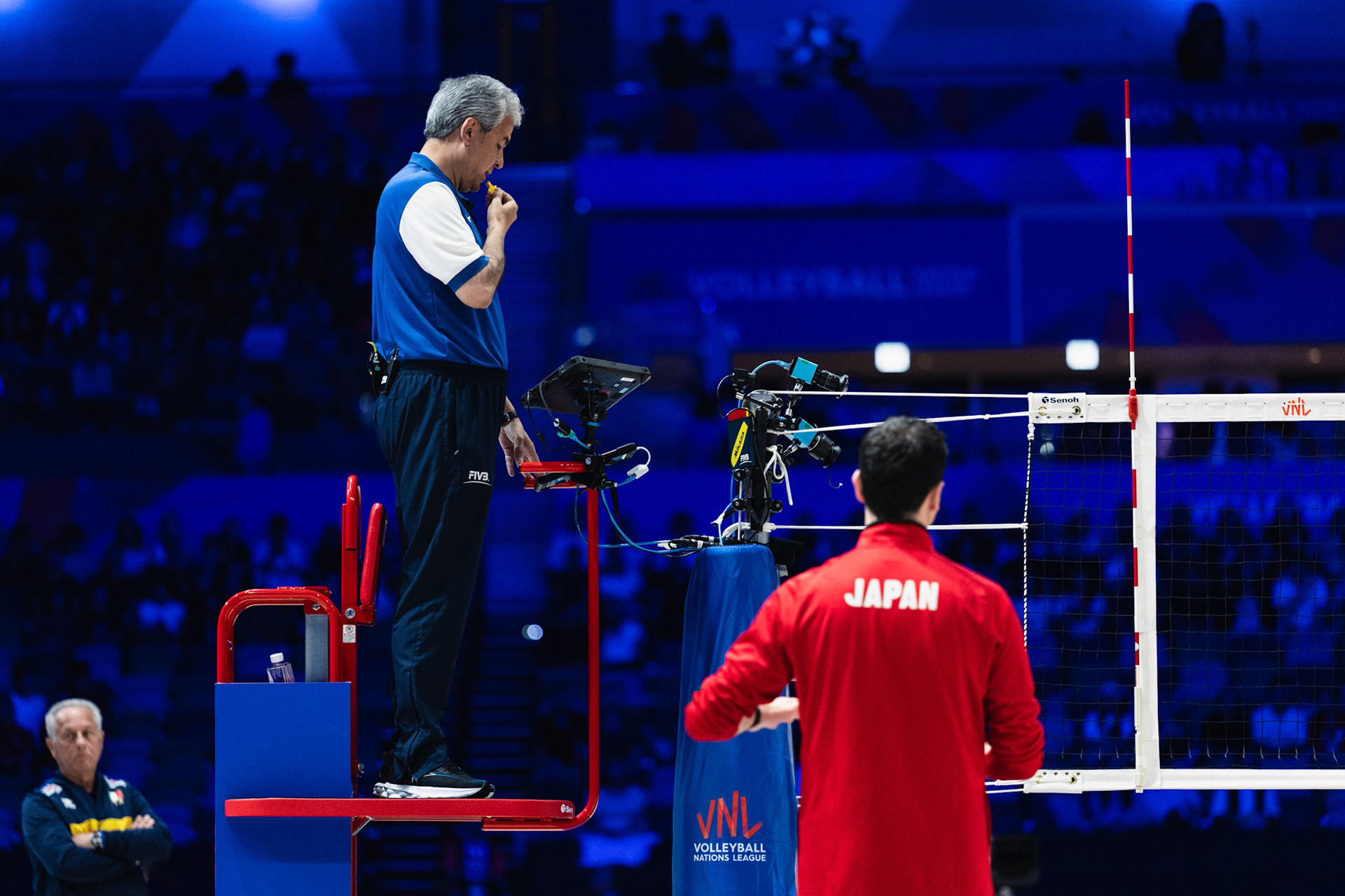 HONG KONG, China - JUNE  20:  during Volleyball Nations League Hong Kong 2025 at Kai Tak Arena on June 20, 2025 in Hong Kong, China, (Photo by Jack Ng/Pixel Images)