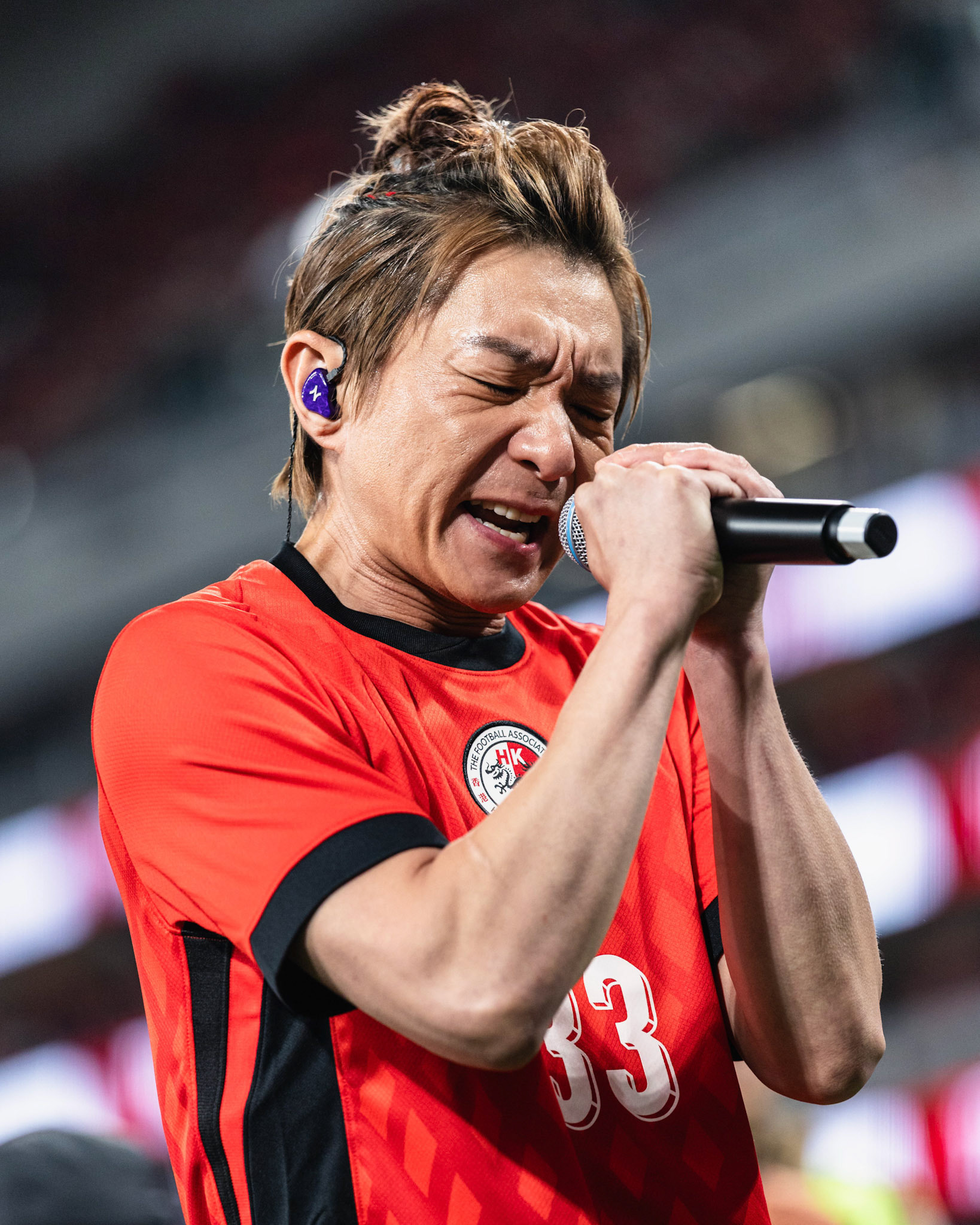 HONG KONG, China - NOVEMBER  18:  during 2027 Asian Cup Qualifers - Hong Kong, China vs Singapore at Kai Tak Stadium on November 18, 2025 in Hong Kong, China, (Photo by Jack Ng/Pixel Images)