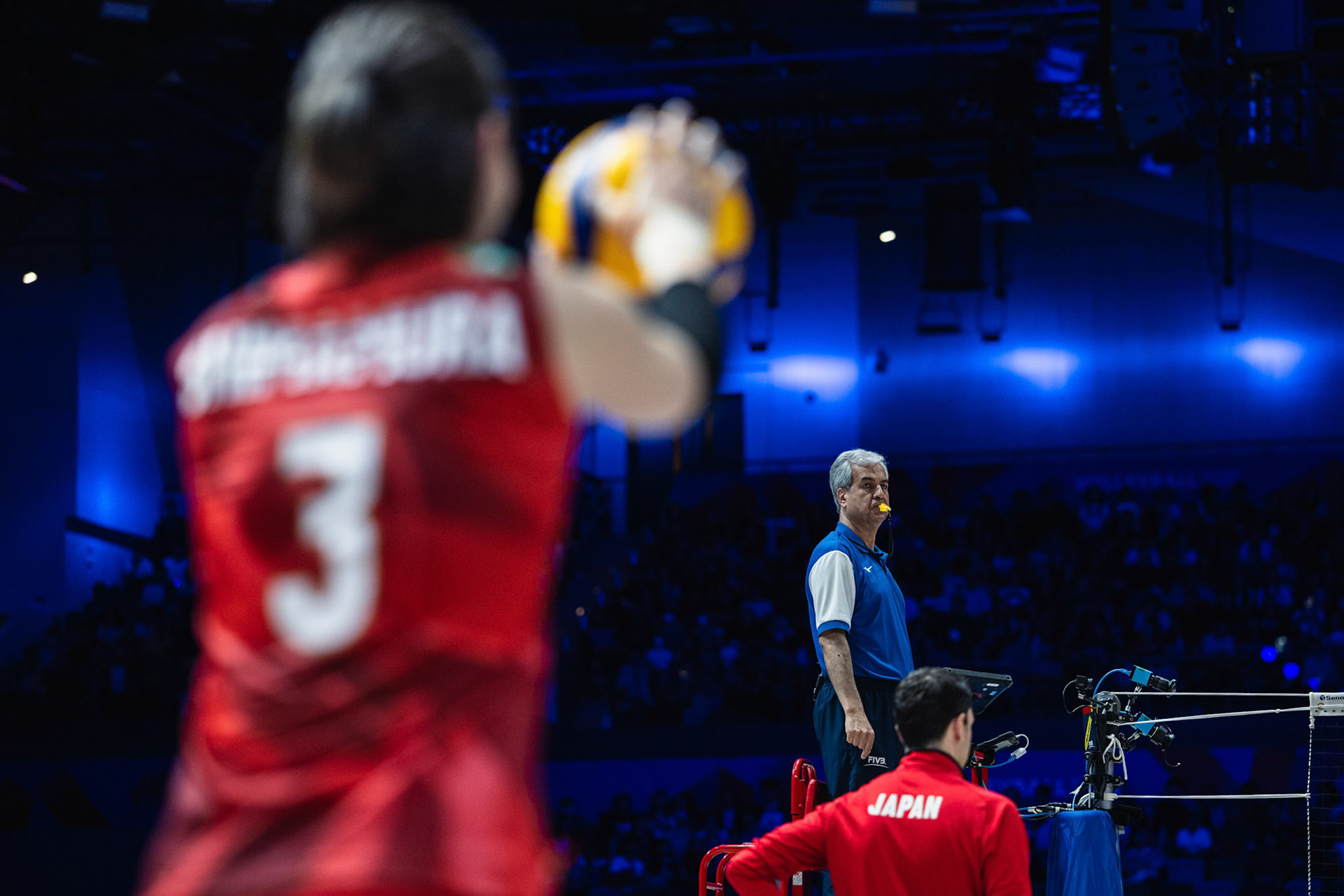 HONG KONG, China - JUNE  20:  during Volleyball Nations League Hong Kong 2025 at Kai Tak Arena on June 20, 2025 in Hong Kong, China, (Photo by Jack Ng/Pixel Images)