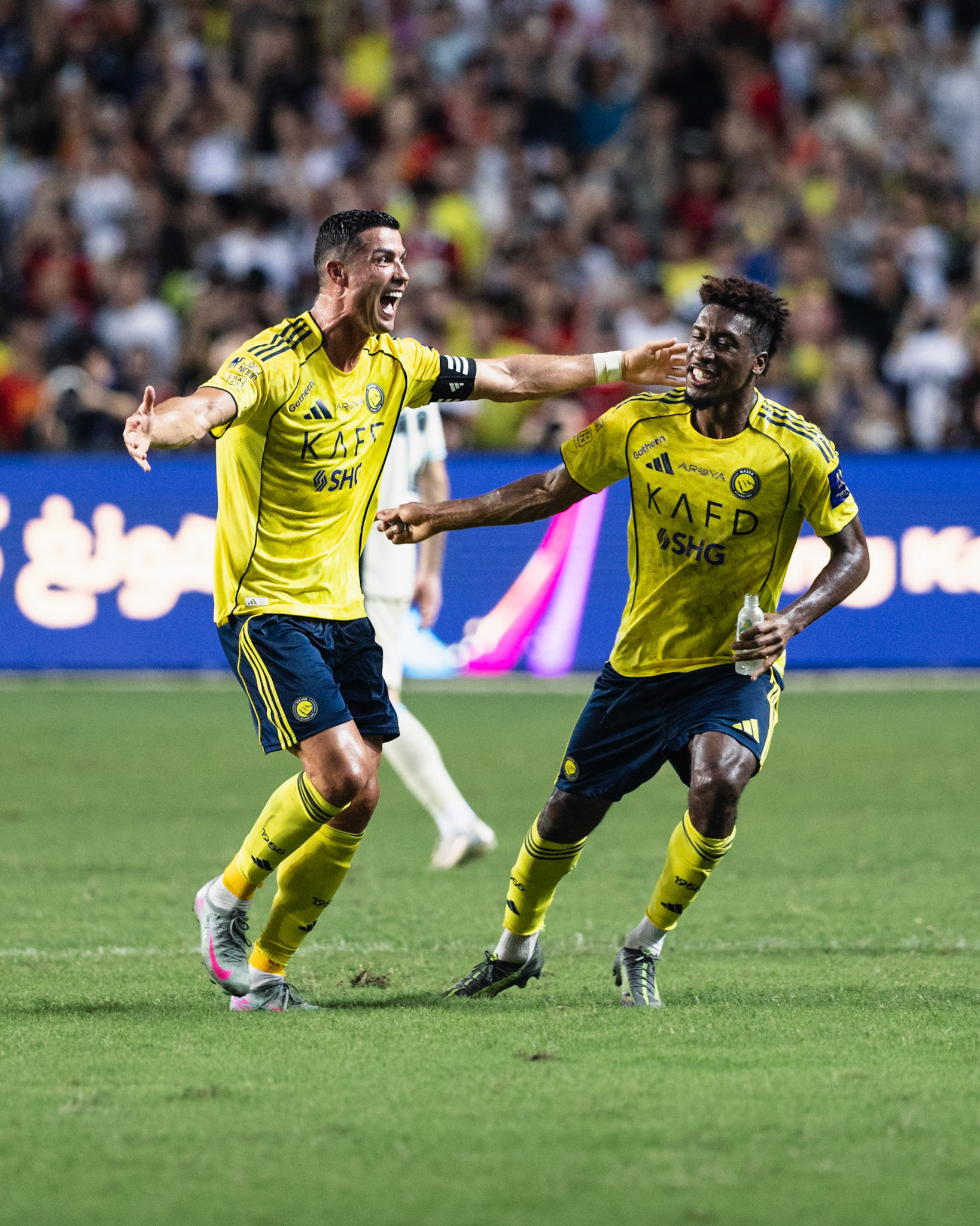 HONG KONG, China - AUGUST  19:  during Saudi Super Cup at Hong Kong Stadium on August 19, 2025 in Hong Kong, China, (Photo by Jack Ng/Jack8th.com)