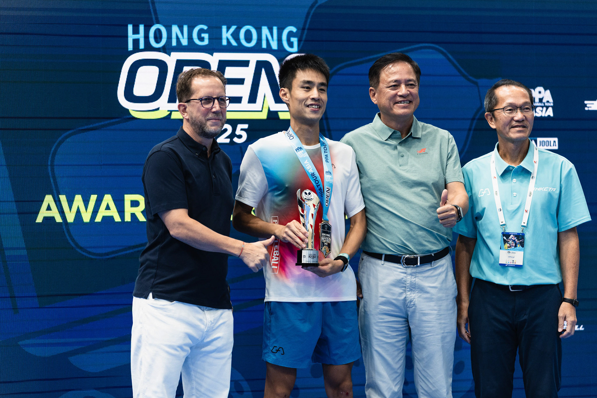HONG KONG, China - AUGUST  24:  during Pickleball Tour Asia - Hong Kong Open 2025 at Kai Tak Arena on August 24, 2025 in Hong Kong, China, (Photo by Jack Ng/Jack8th.com)