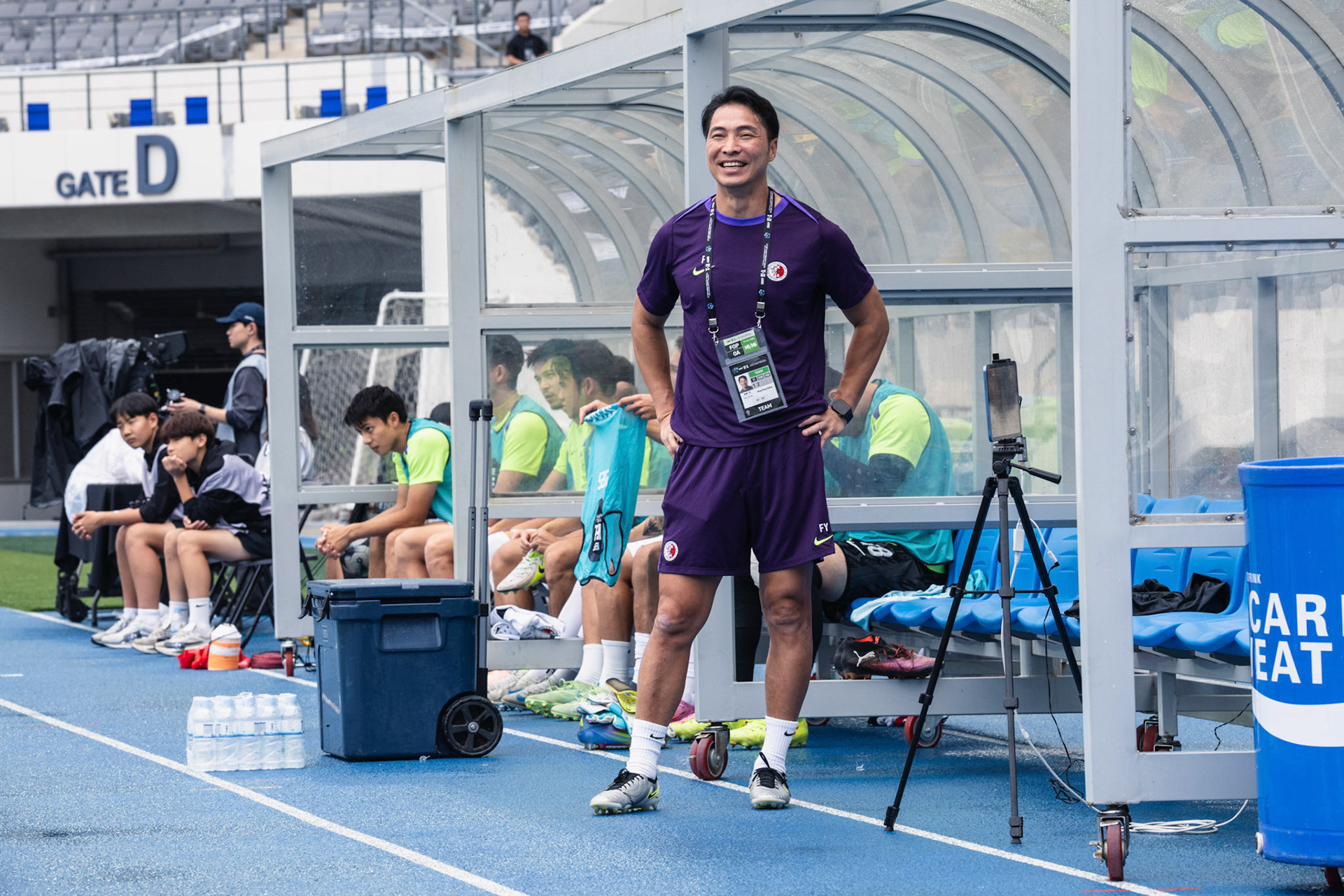YONGIN, South Korea - JULY  15:  during EAFF E-1 Football Championship - China PR vs Hong Kong, China at Yongin Mireu Stadium on July 15, 2025 in Yongin, South Korea, (Photo by Jack Ng/Pixel Images)