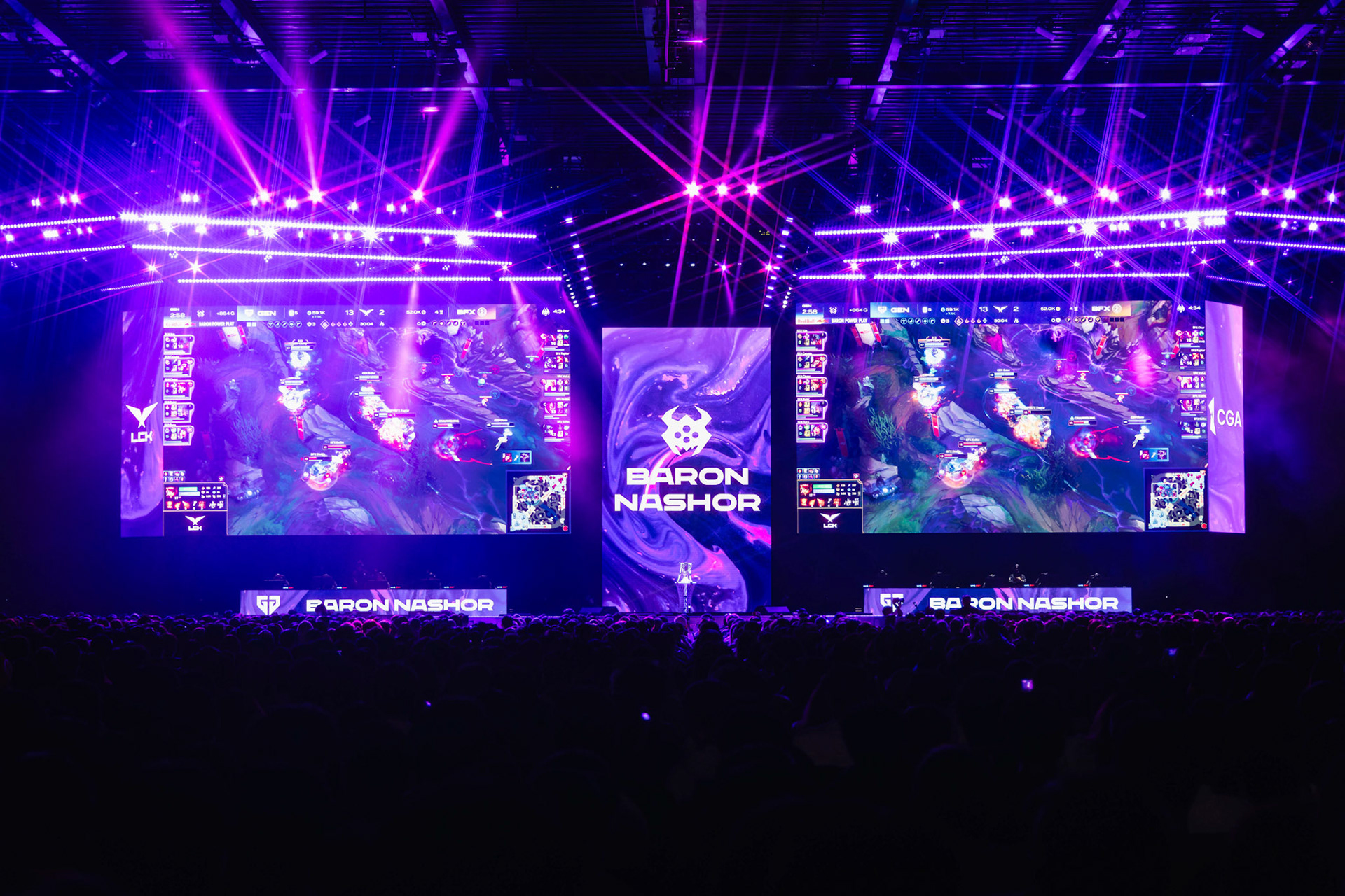 HONG KONG, China - MARCH 01: during 2026 LCK Cup Finals in Hong Kong at Kai Tak Arena on March 1, 2026 in Hong Kong, China, (Photo by Jack Ng/Alamy Live News)