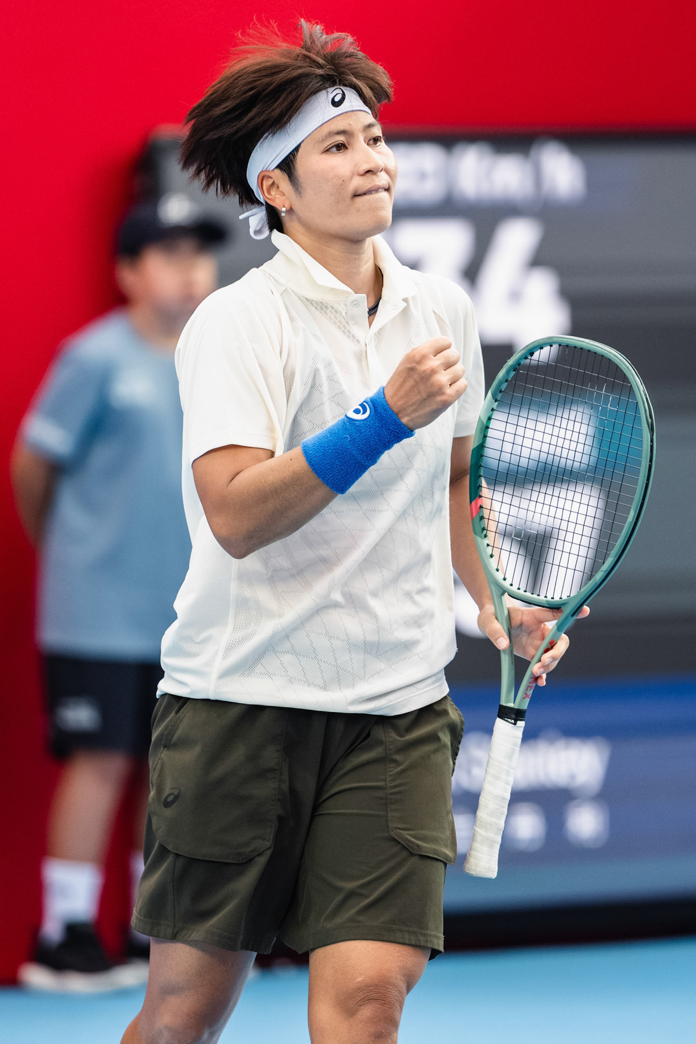 HONG KONG, China - Kamilla RAKHIMOVA and Aliaksandra SASNOVICH of Russia play against Momoko KOBORI of Japan and Peangtarn PLIPUECH of Thailand during WTA 250 - Prudential Hong Kong Tennis Open at Victoria Park Tennis Court on October 31, 2025 in Hong Kong, China, (Photo by Jack Ng/Alamy Live News)