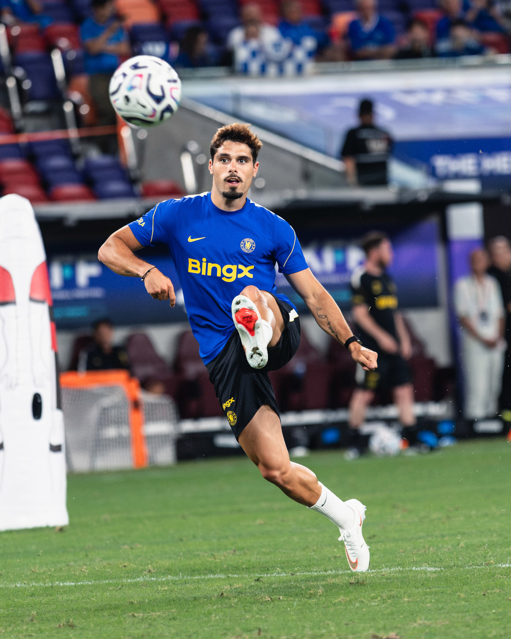 HONG KONG, China - AUGUST  04:  during Hong Kong Football Festival (HKFF) 2026 Pre-match press conference and open training of Chelsea vs Juventus at Kai Tak Stadium on August 4, 2026 in Hong Kong, China, (Photo by Jack Ng/Alamy Live News)