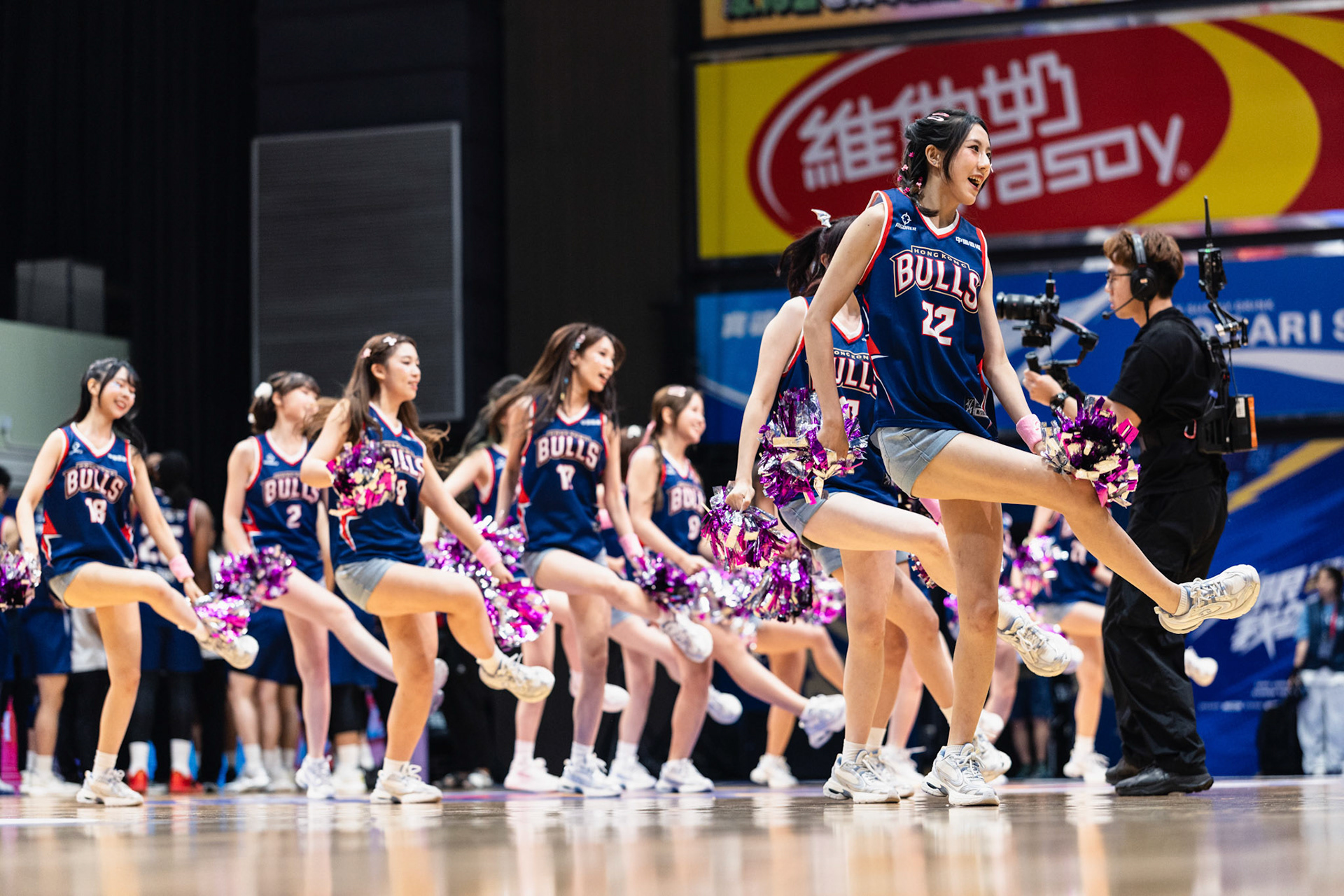 HONG KONG, China - AUGUST  07:  during NBL 2025 Hong Kong Bulls vs Hubei Wenlv at Southorn Stadium on August 7, 2025 in Hong Kong, China, (Photo by Jack Ng/NH_FOTO)