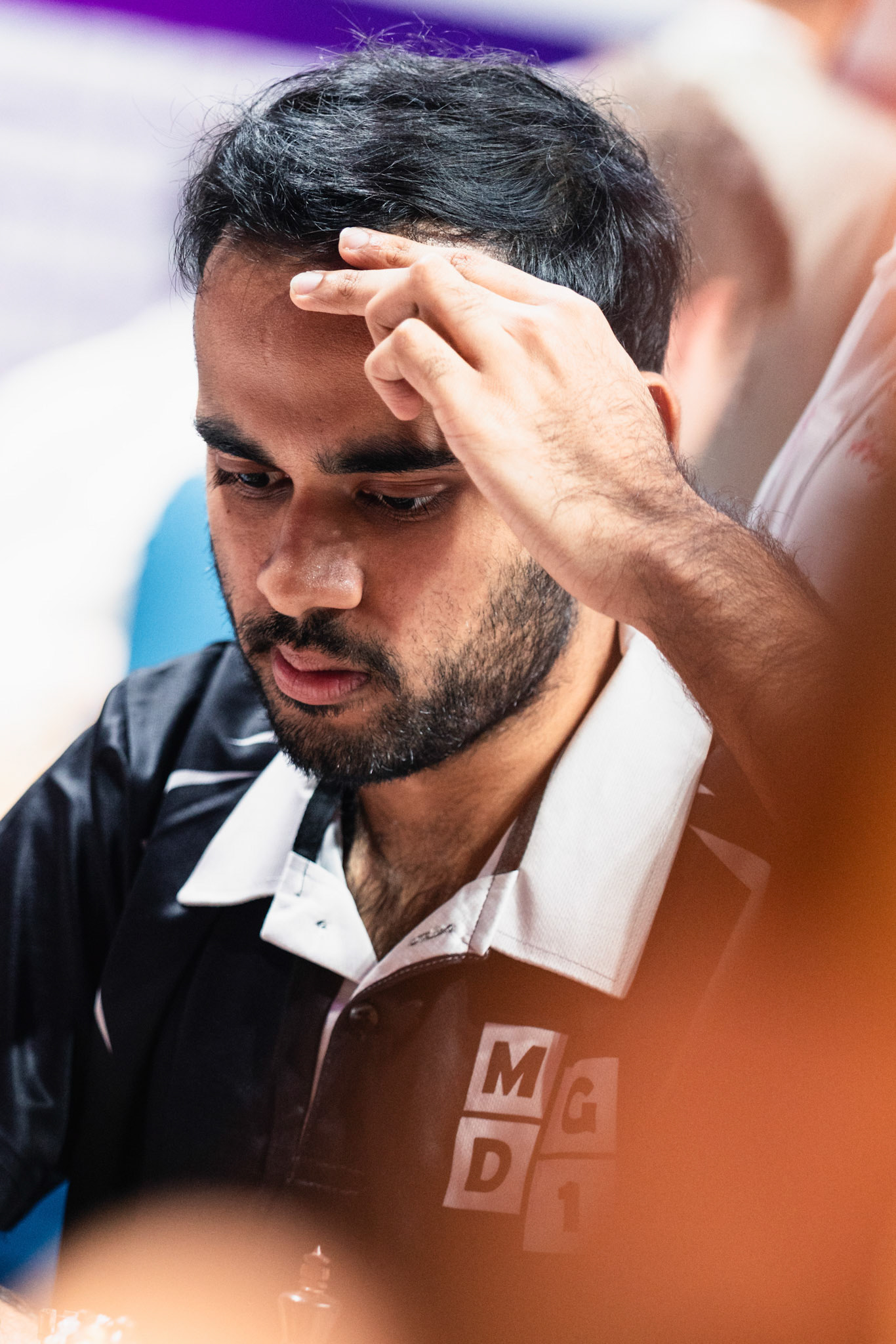 HONG KONG, China - JUNE 21: Player competes during FIDE World Team Rapid and Blitz Chess Championships 2026 at Queen Elizabeth Stadium on June 21, 2026 in Hong Kong, China, (Photo by Jack Ng/Alamy Live News)