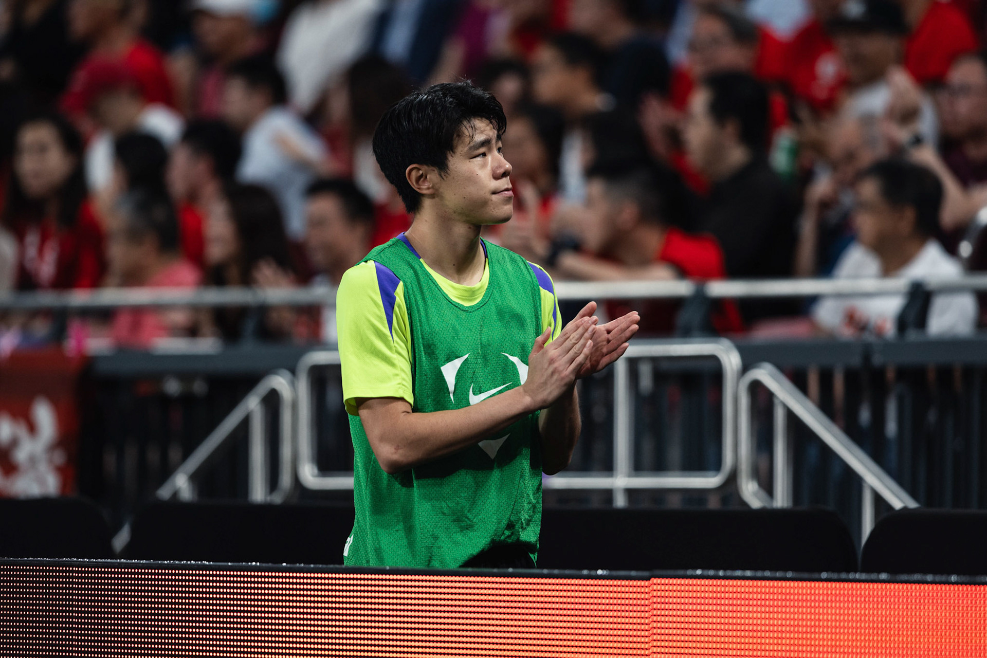 HONG KONG, China - OCTOBER  14:  during 2027 Asian Cup Qualifers - Hong Kong, China vs Bangladesh at Kai Tak Stadium on October 14, 2025 in Hong Kong, China, (Photo by Jack Ng/Pixel Images)