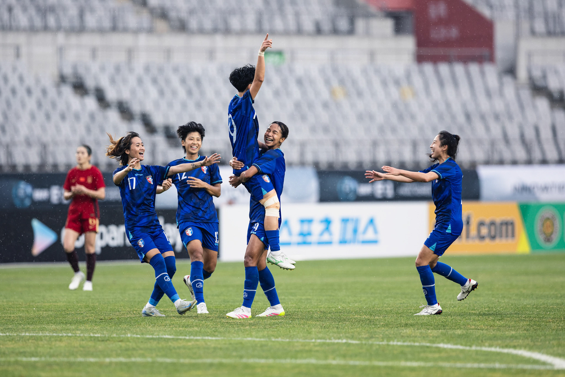 HWASEONG, South Korea - JULY  13:  during EAFF E-1 Football Championship - Chinese Taipei vs China PR at Hwaseong Sports Complex on July 13, 2025 in Hwaseong, South Korea, (Photo by Jack Ng/Pixel Images)