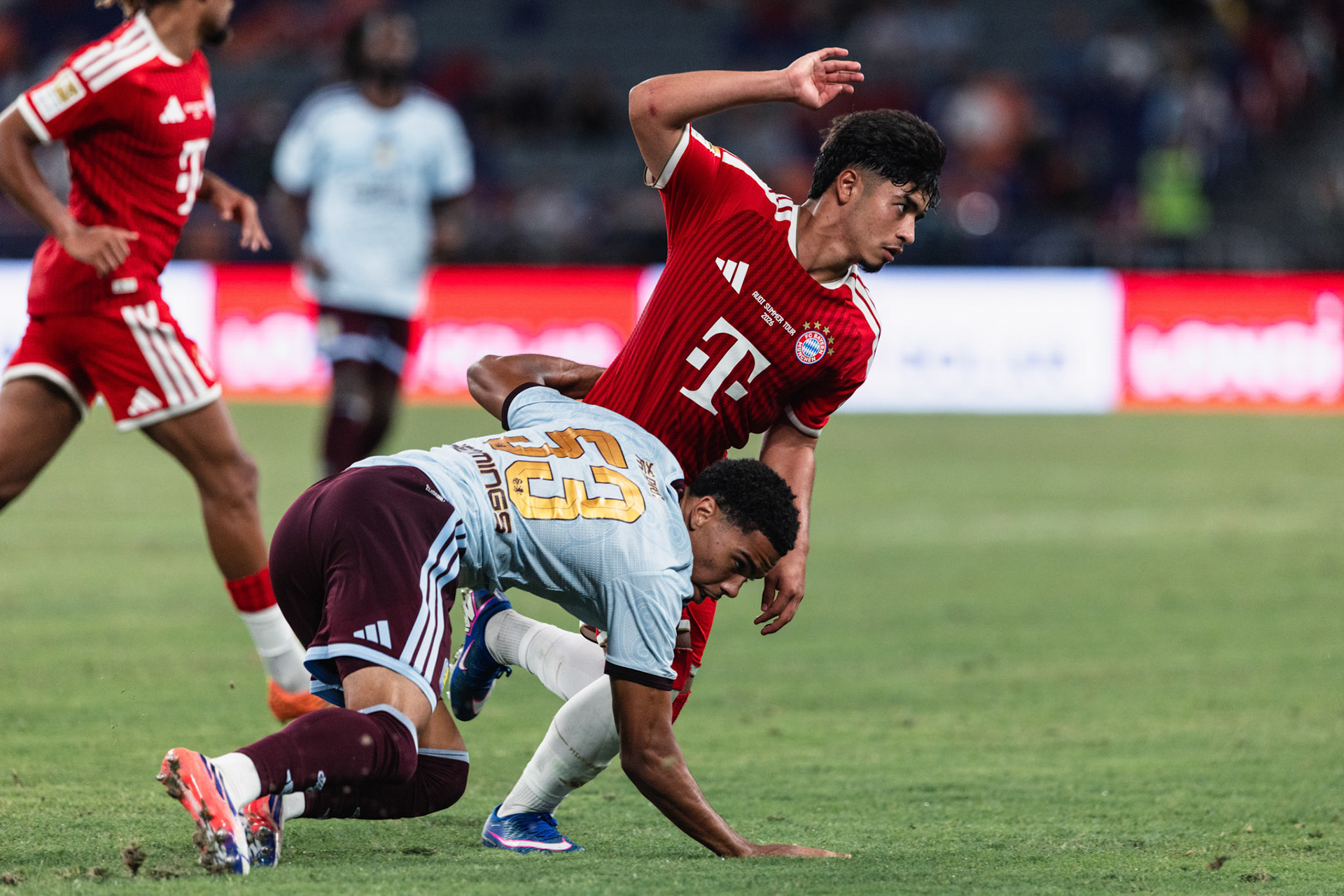 HONG KONG, China - AUGUST 07:  during 2026 Audi Football Summit - Bayern Munich vs Aston Villa at Kai Tak Stadium on August 7, 2026 in Hong Kong, China, (Photo by Jack Ng/Alamy Live News)