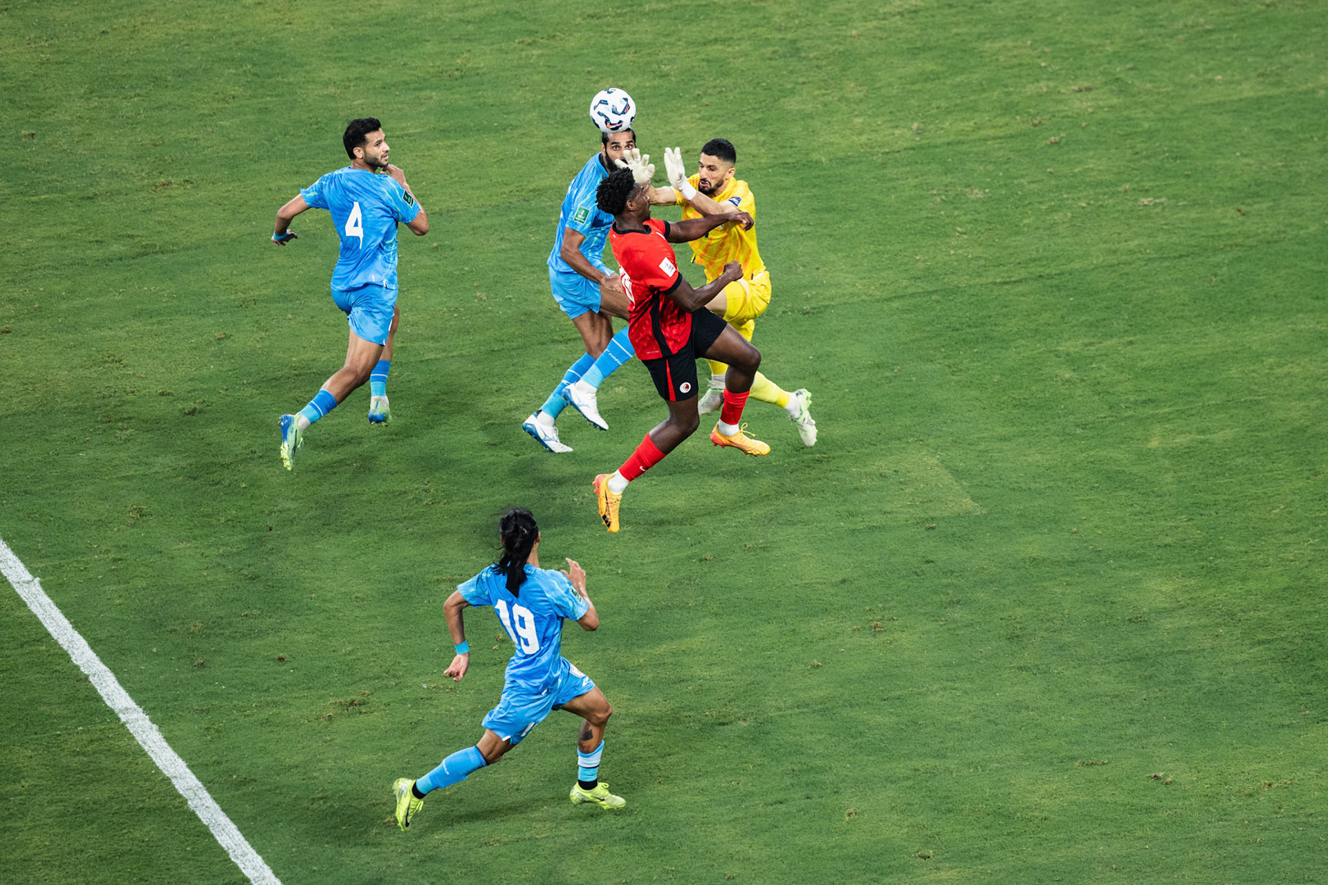 HONG KONG, China - JUNE  10:  during 2027 Asian Cup Qualifers - Hong Kong, China vs India at Kai Tak Stadium on June 10, 2025 in Hong Kong, China, (Photo by Jack Ng/Pixel Images)