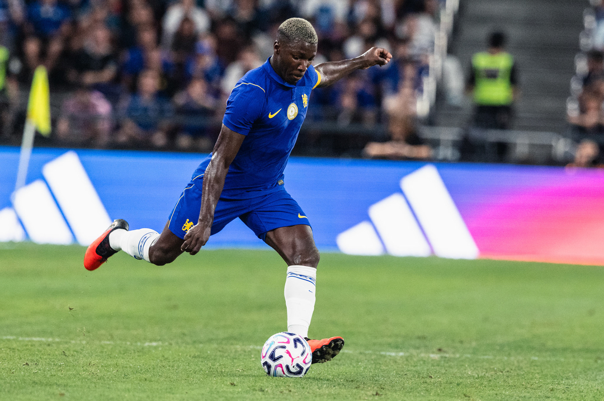 HONG KONG, China - AUGUST 05: Moises Caicedo (No. 25) of Chelsea in action during Hong Kong Football Festival (HKFF) 2026 - Chelsea vs Juventus at Kai Tak Stadium on August 5, 2026 in Hong Kong, China, (Photo by Jack Ng/Alamy Live News)
