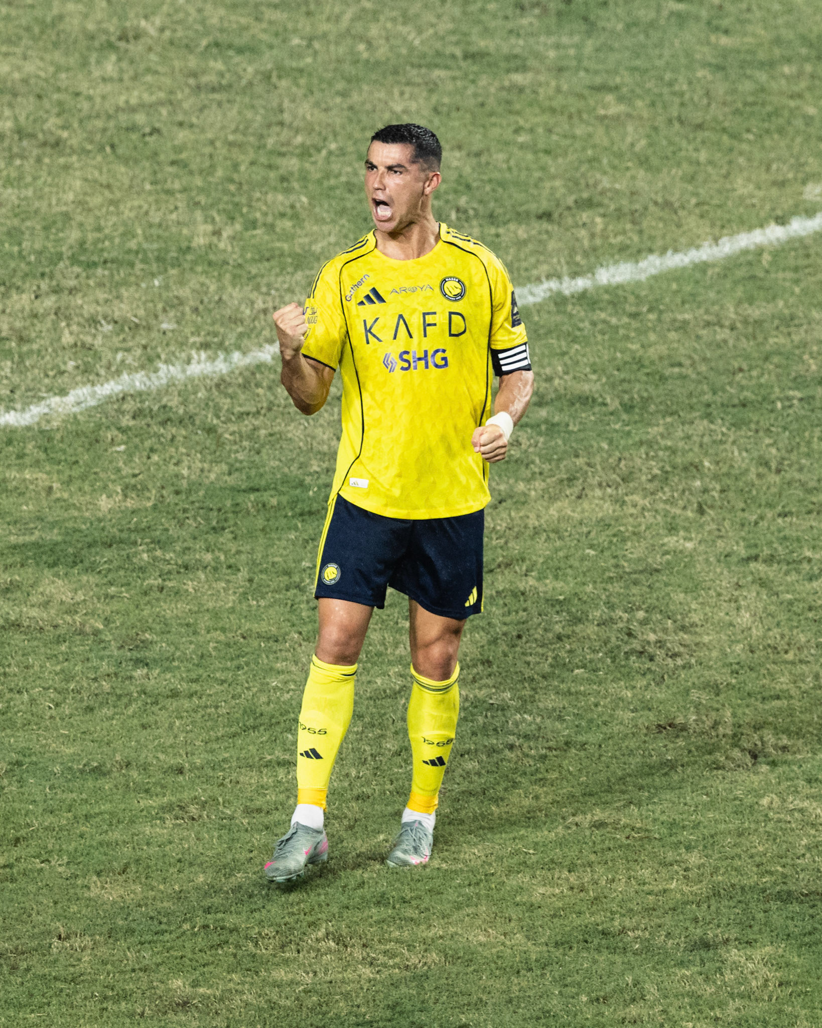 HONG KONG, China - AUGUST  23:  during Saudi Super Cup Final - Al-Nassr vs Al-Ahli at Hong Kong Stadium on August 23, 2025 in Hong Kong, China, (Photo by Jack Ng/Jack8th.com)