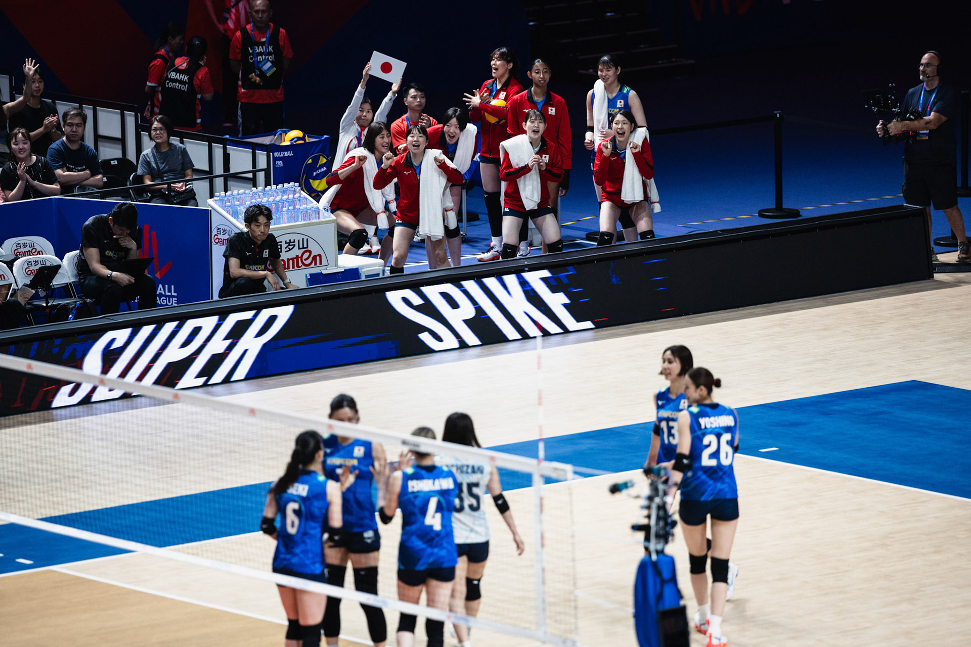 HONG KONG, China - JUNE  18:  during Volleyball Nations League Hong Kong 2025 at Kai Tak Arena on June 18, 2025 in Hong Kong, China, (Photo by Jack Ng/Pixel Images)