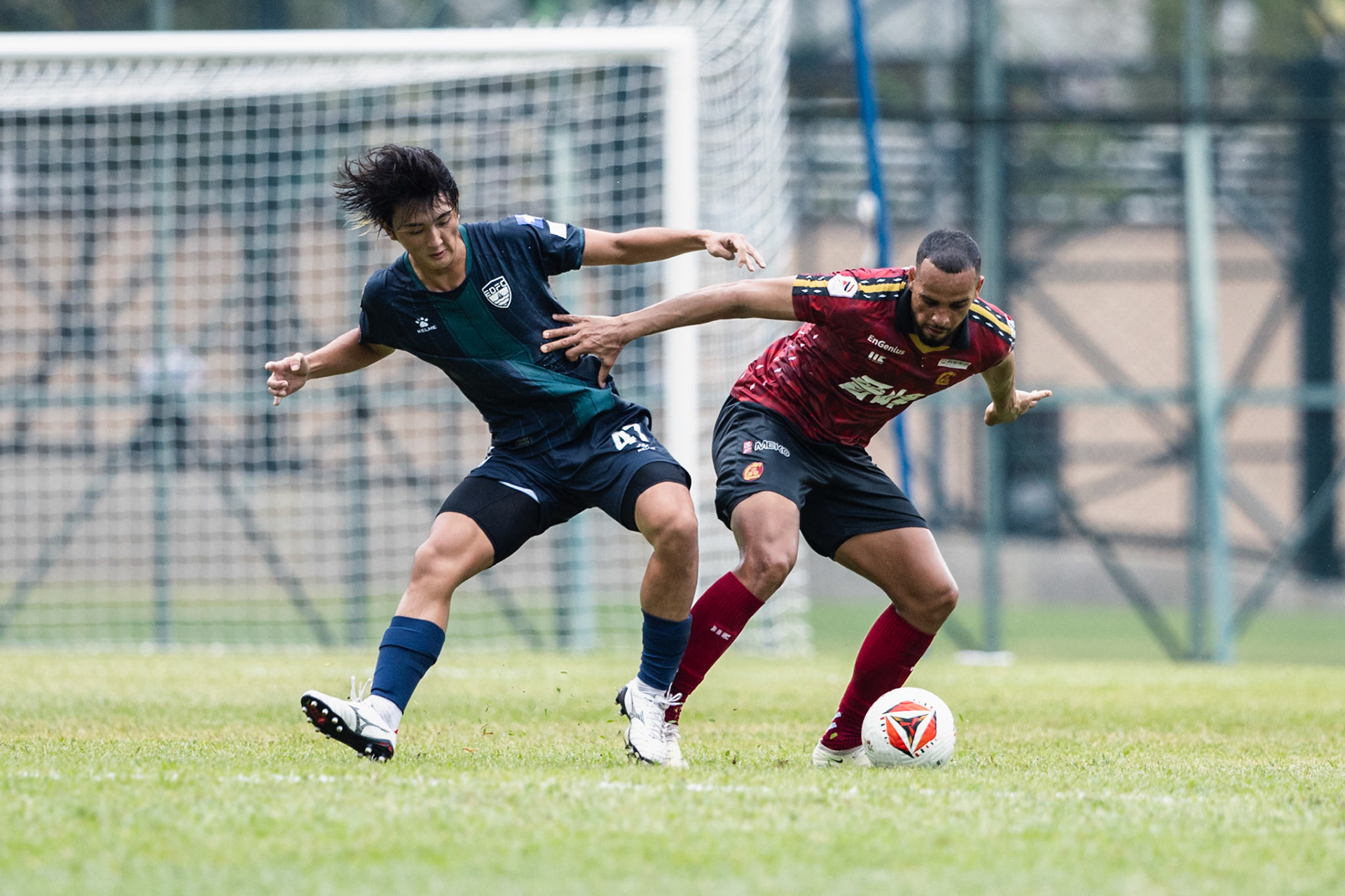 HONG KONG, China - OCTOBER  12:  during League Cup - Kowloon City vs Eastern District at Hammer Hill Road Sports Ground on October 12, 2025 in Hong Kong, China, (Photo by Jack Ng/Jack.8th)