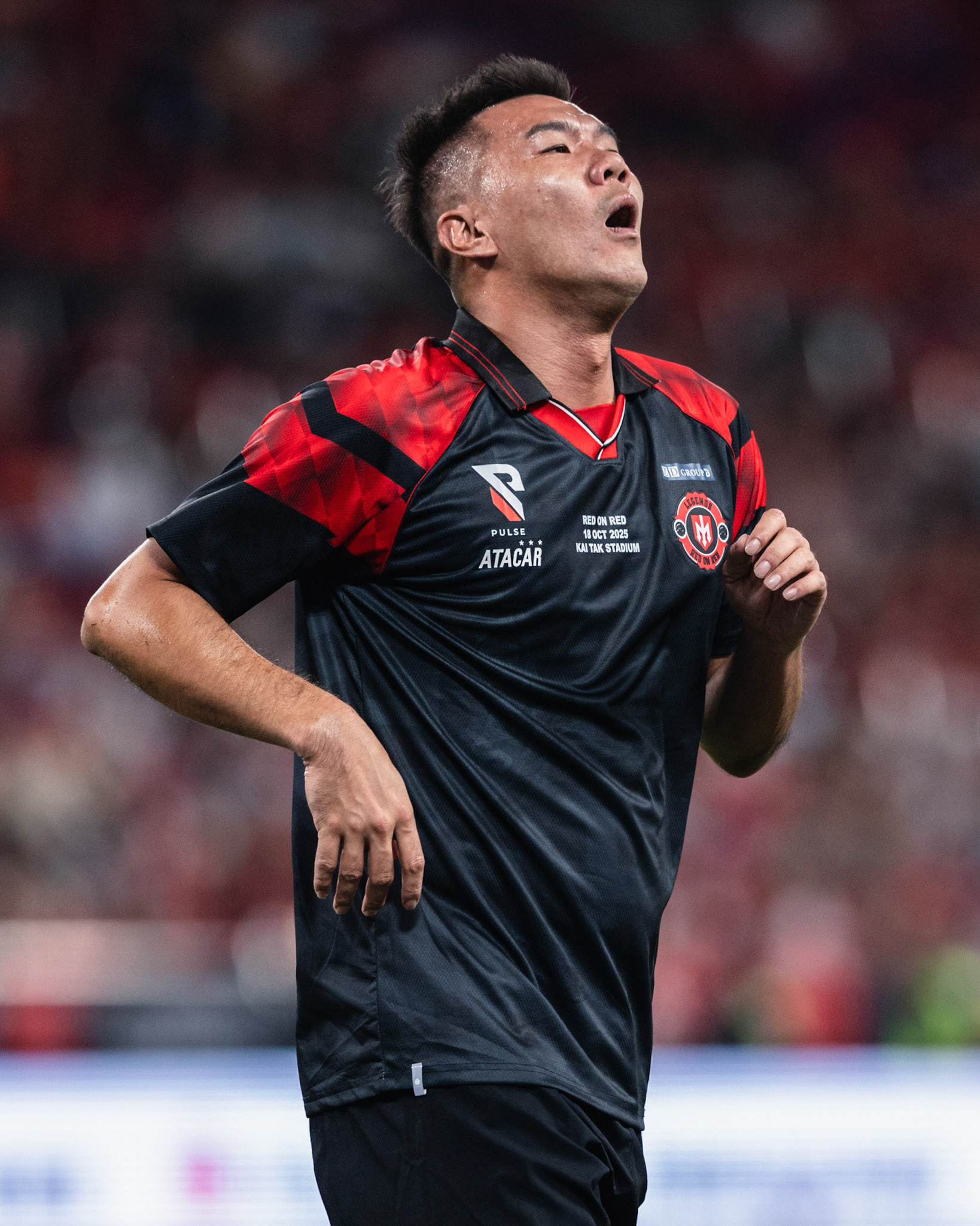Kai Tak Stadium, HONG KONG, China - OCTOBER 18:  during Red on Red 2025 at Kai Tak Stadium on October 18, 2025 in Hong Kong, China, (Photo by Jack Ng/Jack Ng/Alamy Live News)
