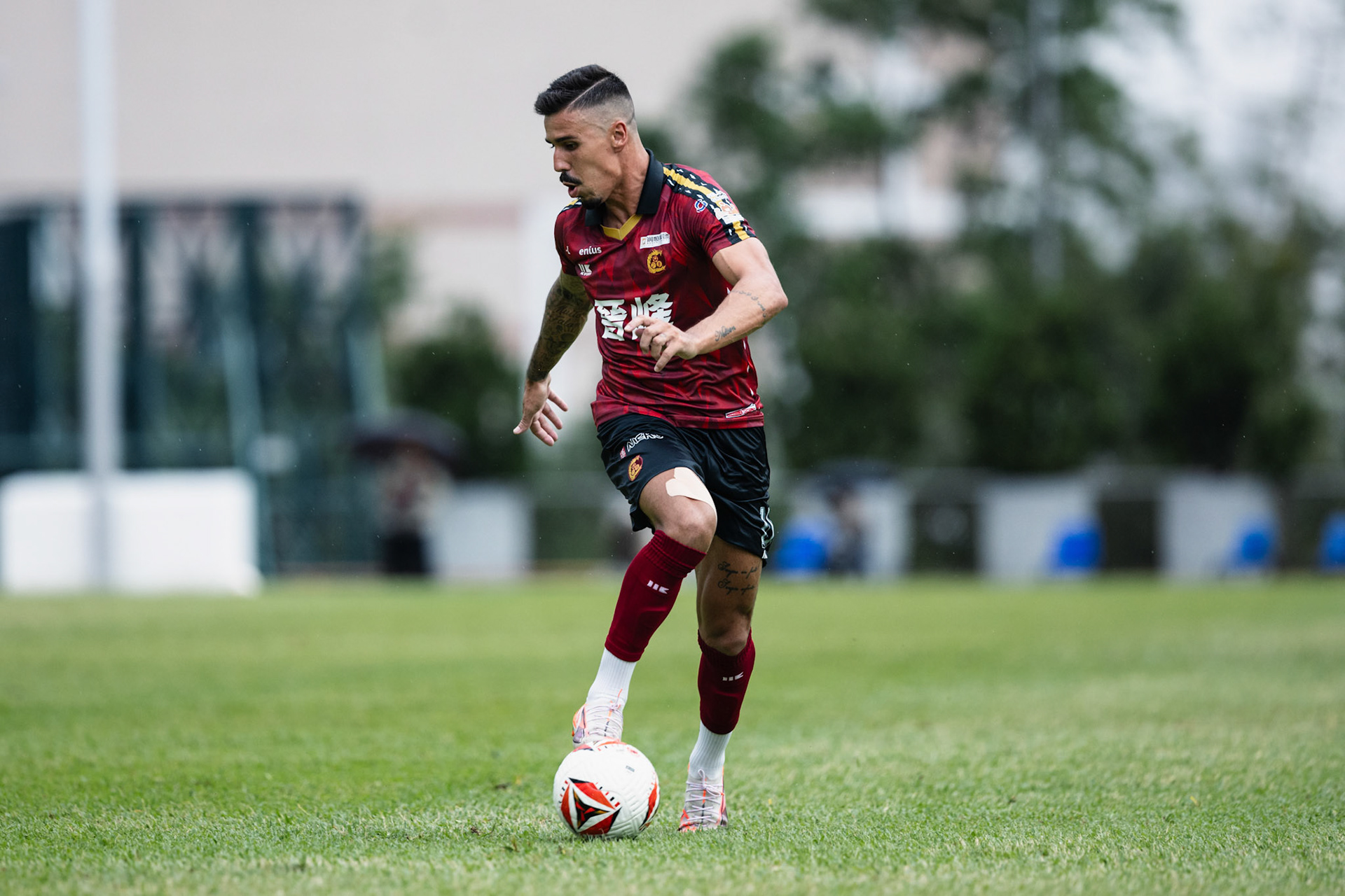HONG KONG, China - OCTOBER  12:  during League Cup - Kowloon City vs Eastern District at Hammer Hill Road Sports Ground on October 12, 2025 in Hong Kong, China, (Photo by Jack Ng/Jack.8th)
