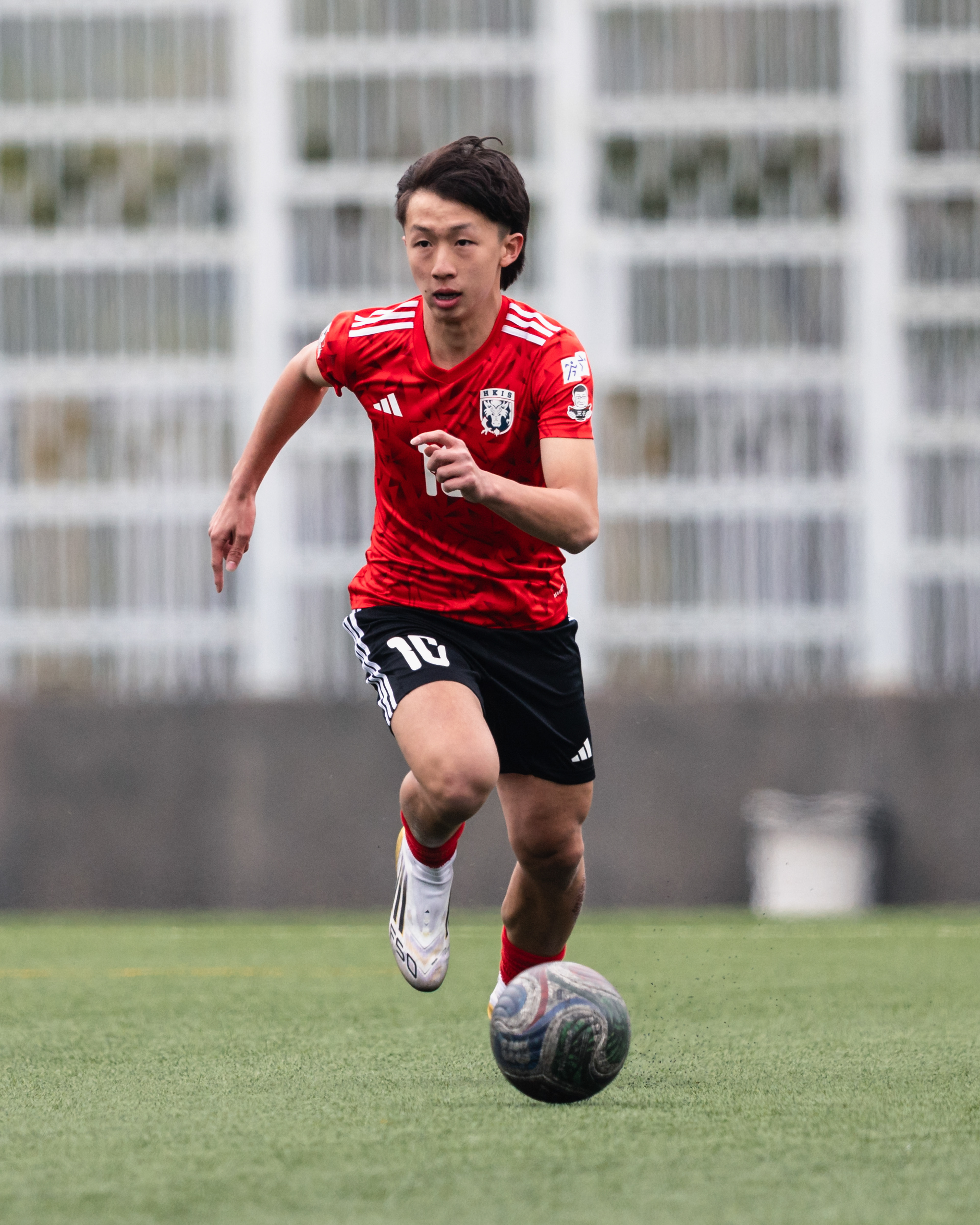 HONG KONG, China - FEBRUARY 09: during SamGor All Hong Kong Schools Jing Ying Football Tournament 2025-26 - Lam Tai Fai College vs Hong Kong International School at Po Kong Village Road Park Artificial Turf Soccer Pitch on February 9, 2026 in Hong Kong, China, (Photo by Jack Ng/)