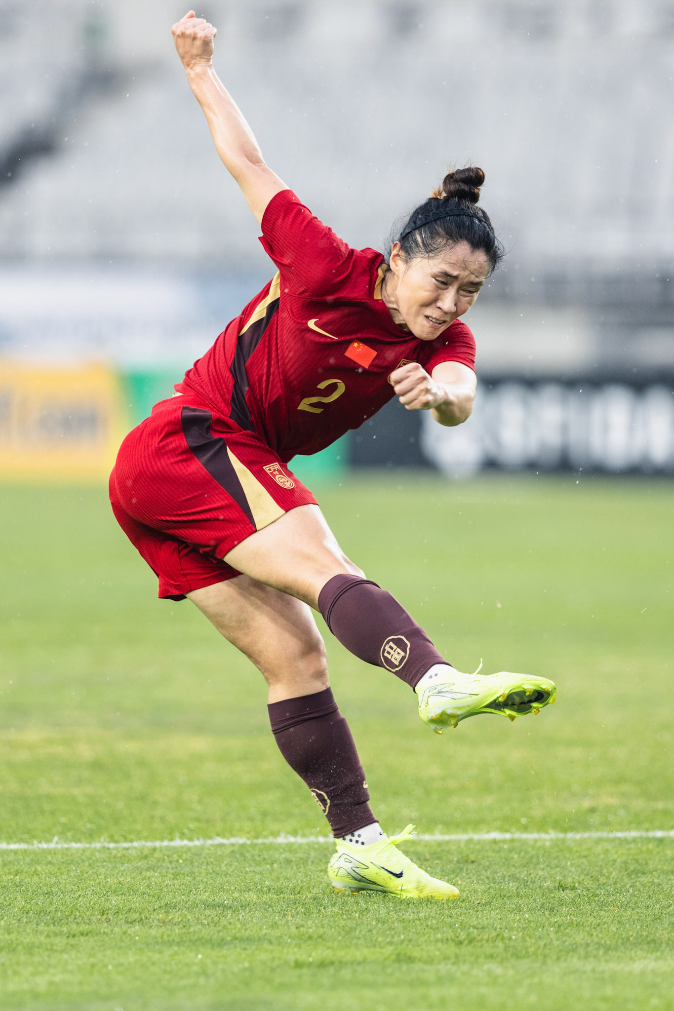 HWASEONG, South Korea - JULY  13:  during EAFF E-1 Football Championship - Chinese Taipei vs China PR at Hwaseong Sports Complex on July 13, 2025 in Hwaseong, South Korea, (Photo by Jack Ng/Pixel Images)