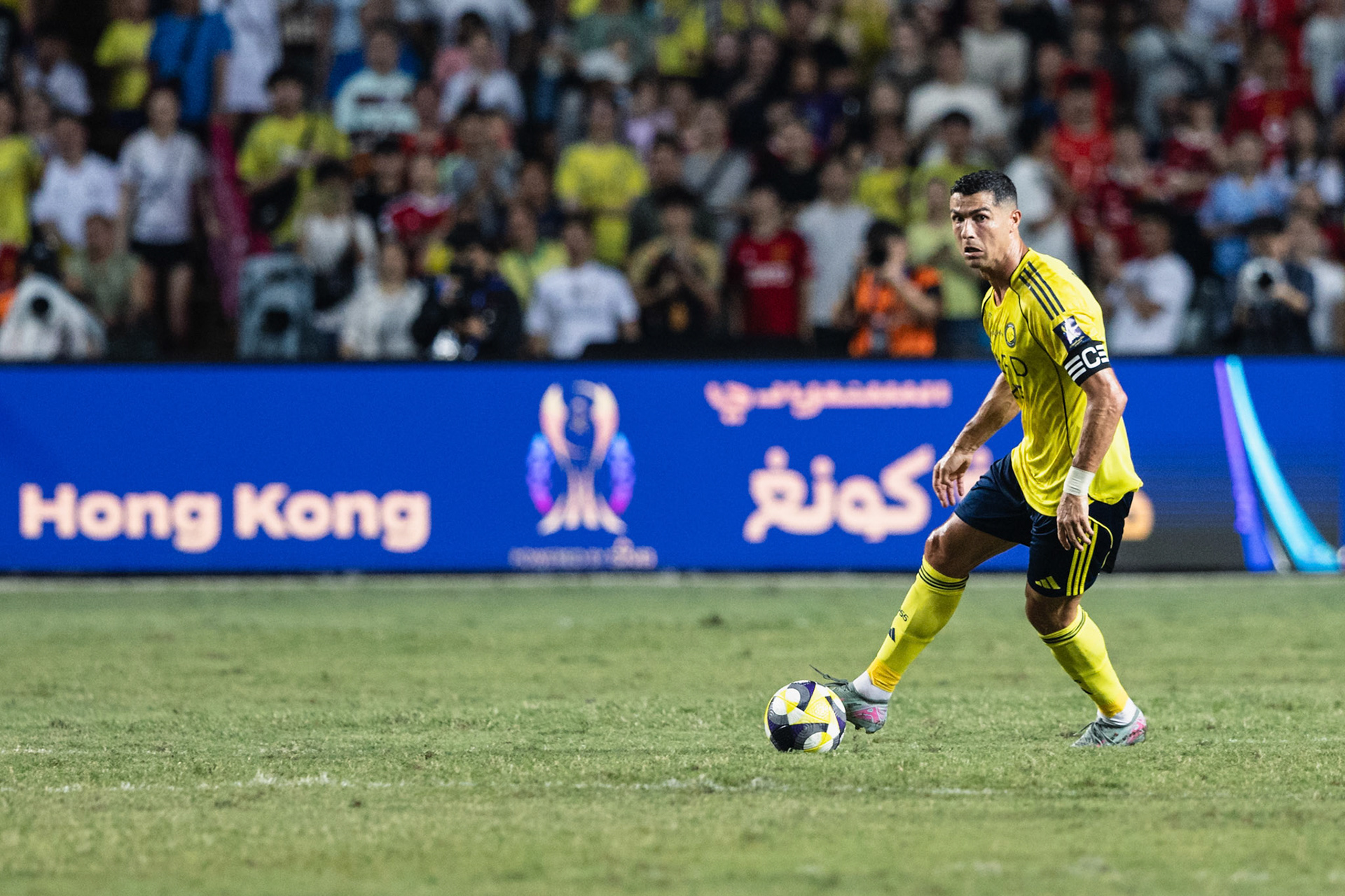 HONG KONG, China - AUGUST  23:  during Saudi Super Cup Final - Al-Nassr vs Al-Ahli at Hong Kong Stadium on August 23, 2025 in Hong Kong, China, (Photo by Jack Ng/Jack8th.com)