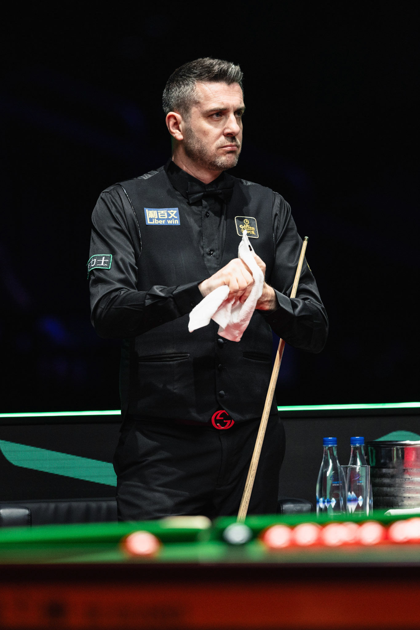 HONG KONG, China - FEBRUARY 05: Mark Selby of England reacts during WST World Grand Prix 2026 against Zhao Xintong of China at Kai Tak Arena on February 5, 2026 in Hong Kong, China, (Photo by Jack Ng/Alamy Live News)