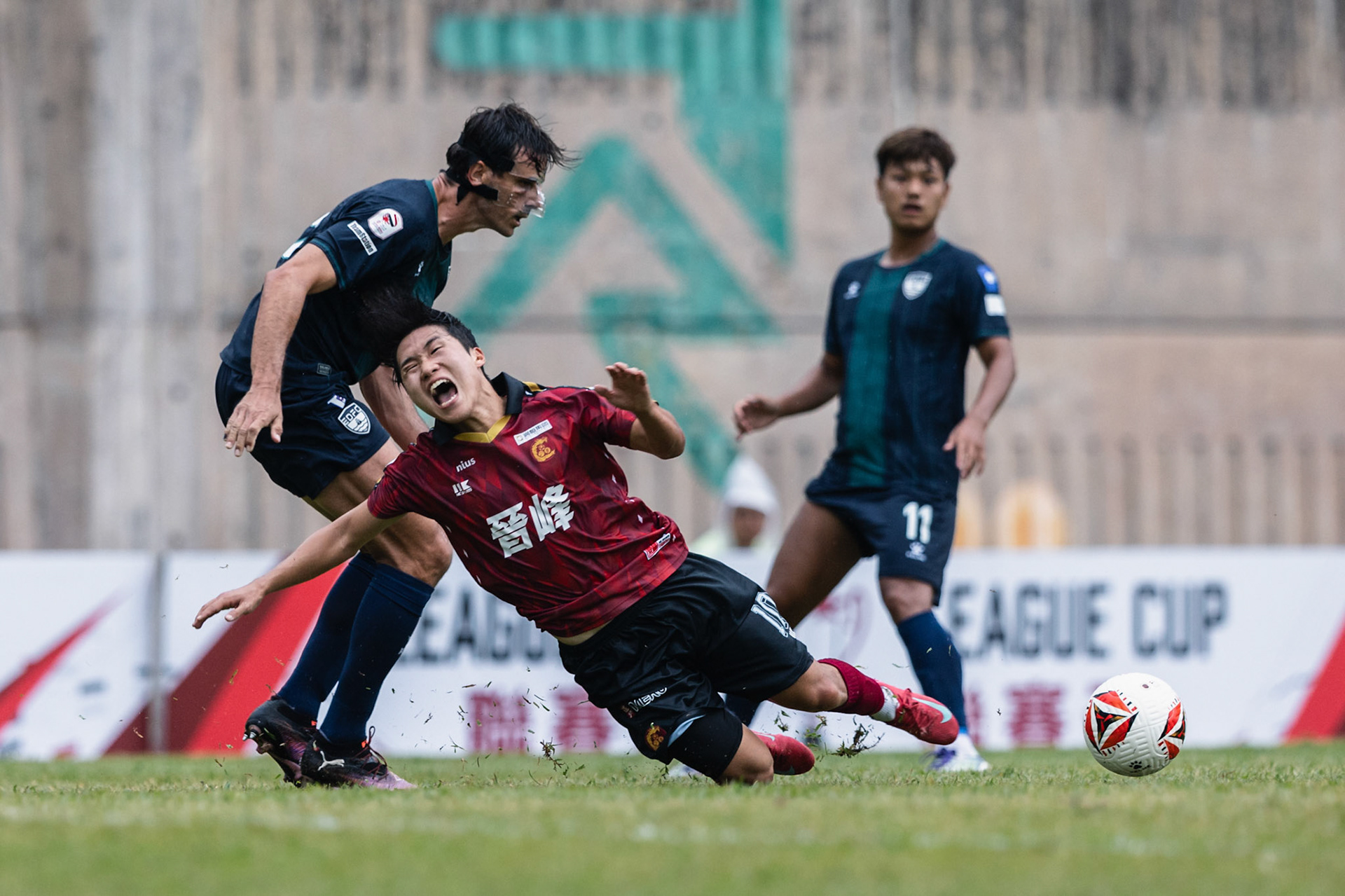 HONG KONG, China - OCTOBER  12:  during League Cup - Kowloon City vs Eastern District at Hammer Hill Road Sports Ground on October 12, 2025 in Hong Kong, China, (Photo by Jack Ng/Jack.8th)